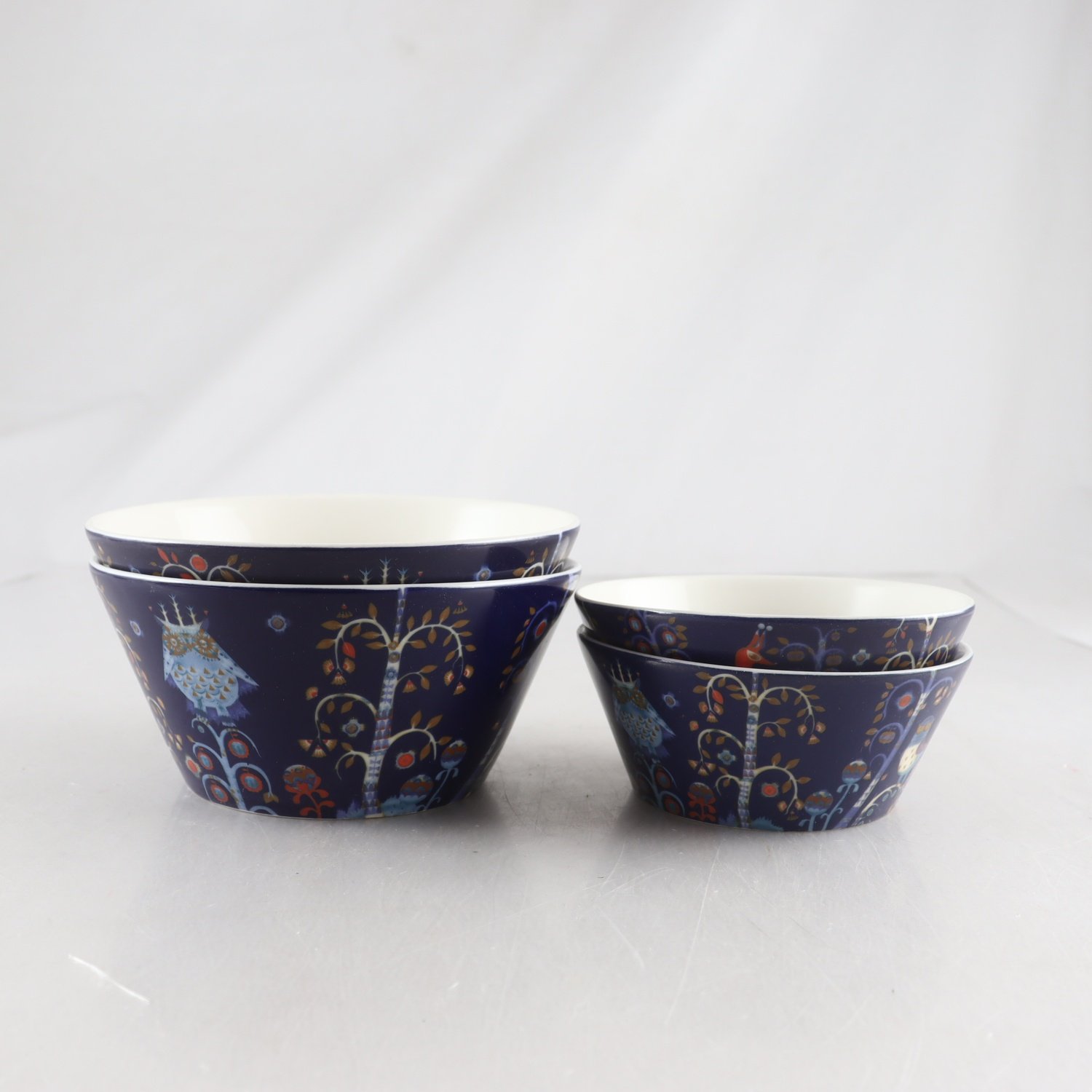 Skålar, Iittala, ’Taika’ Klaus Happaniemi, 4 st