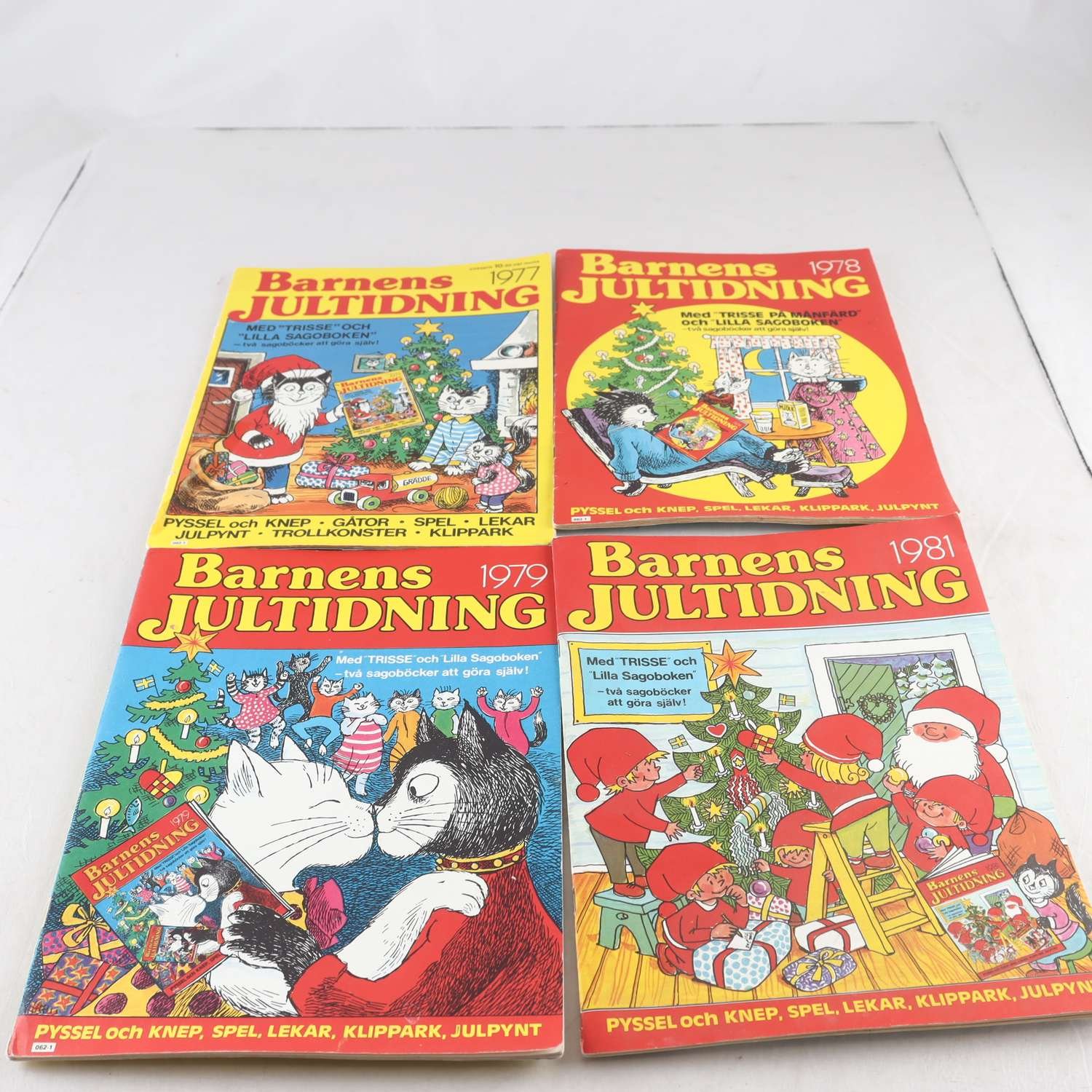 Barnens Jultidning, 1977- 79 & 1981