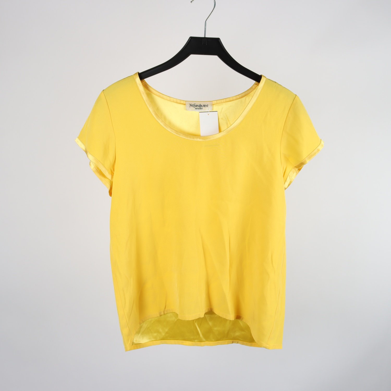 Blus, Yves Saint Laurent, gul, stl, ca S/M