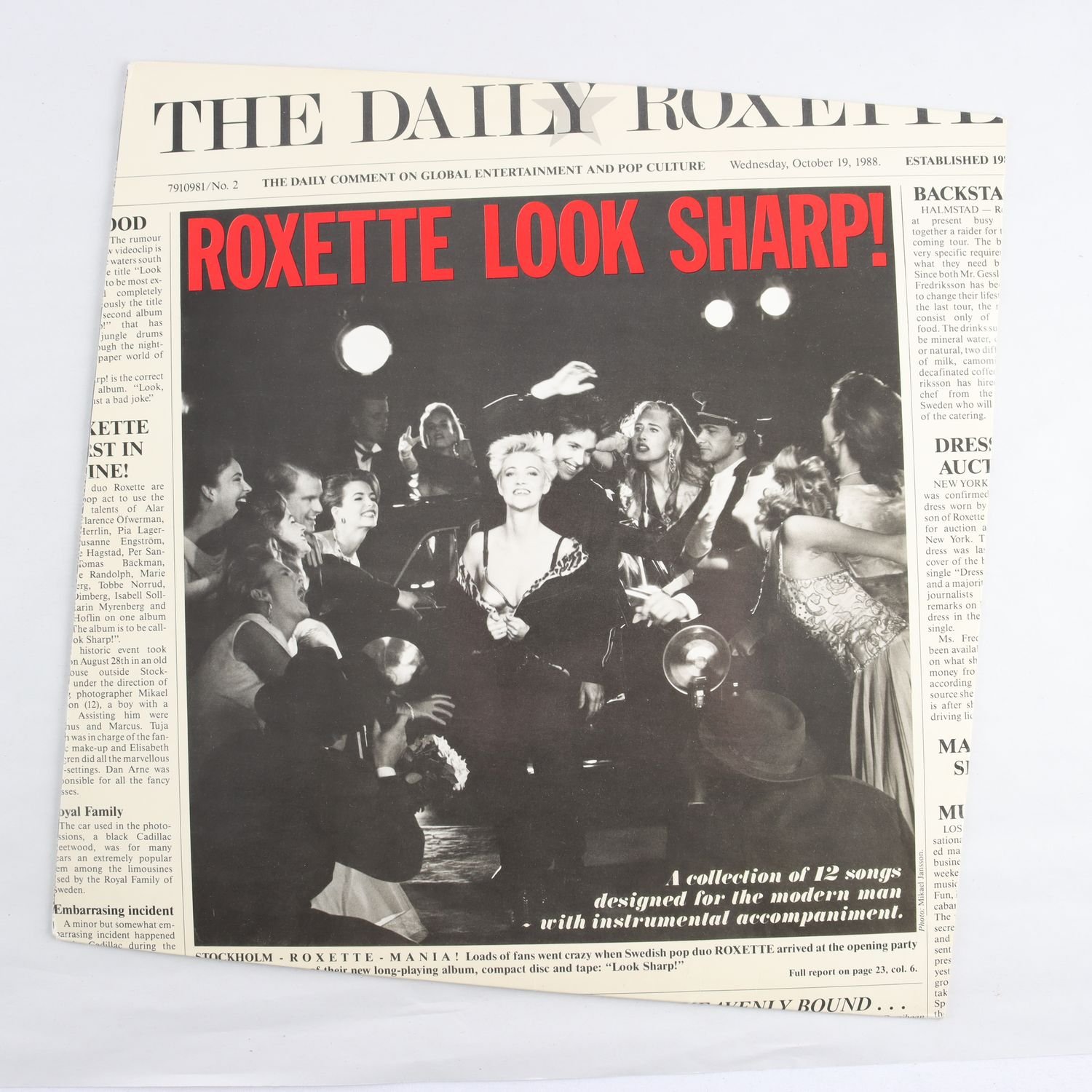 LP Roxette, Look Sharp!