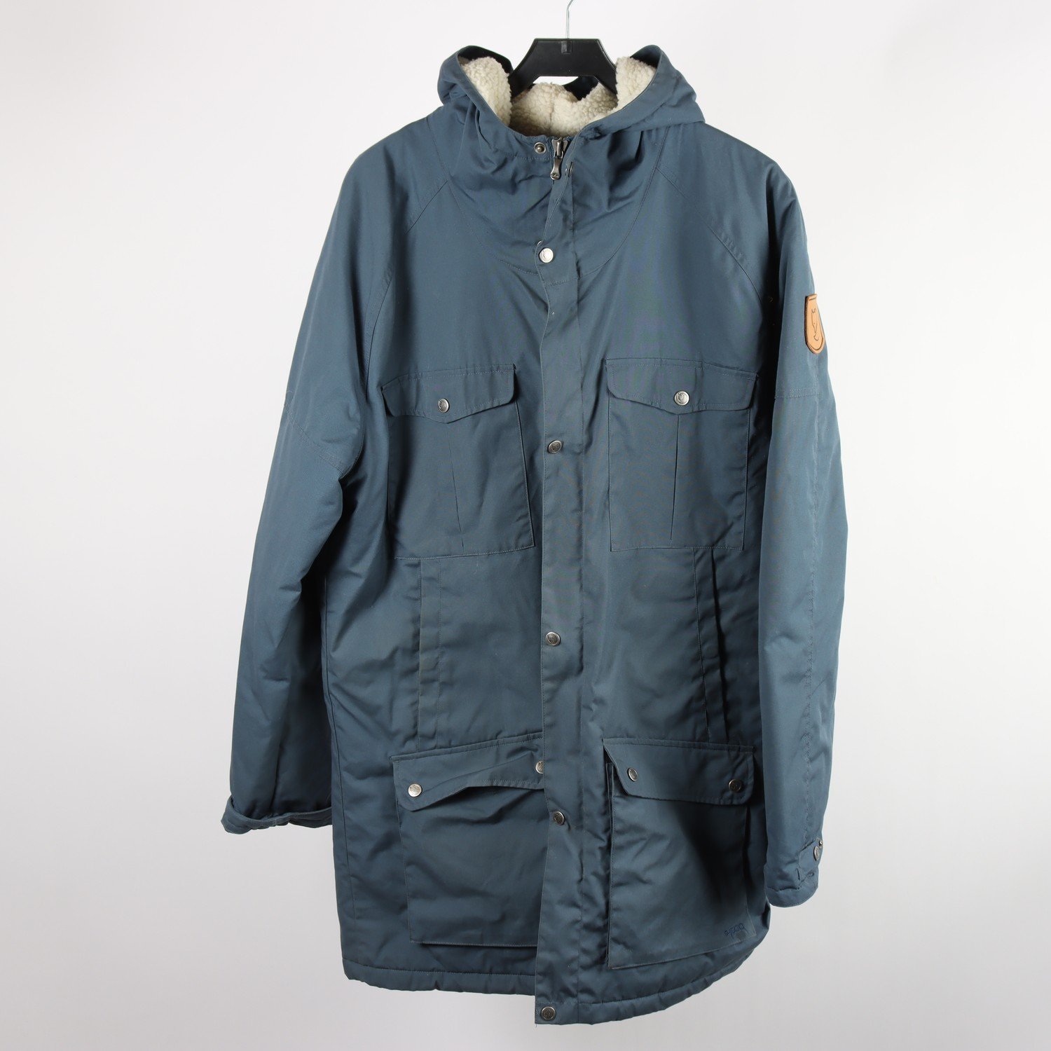 Greenland Parkas, Fjällräven, blå, stl. XL
