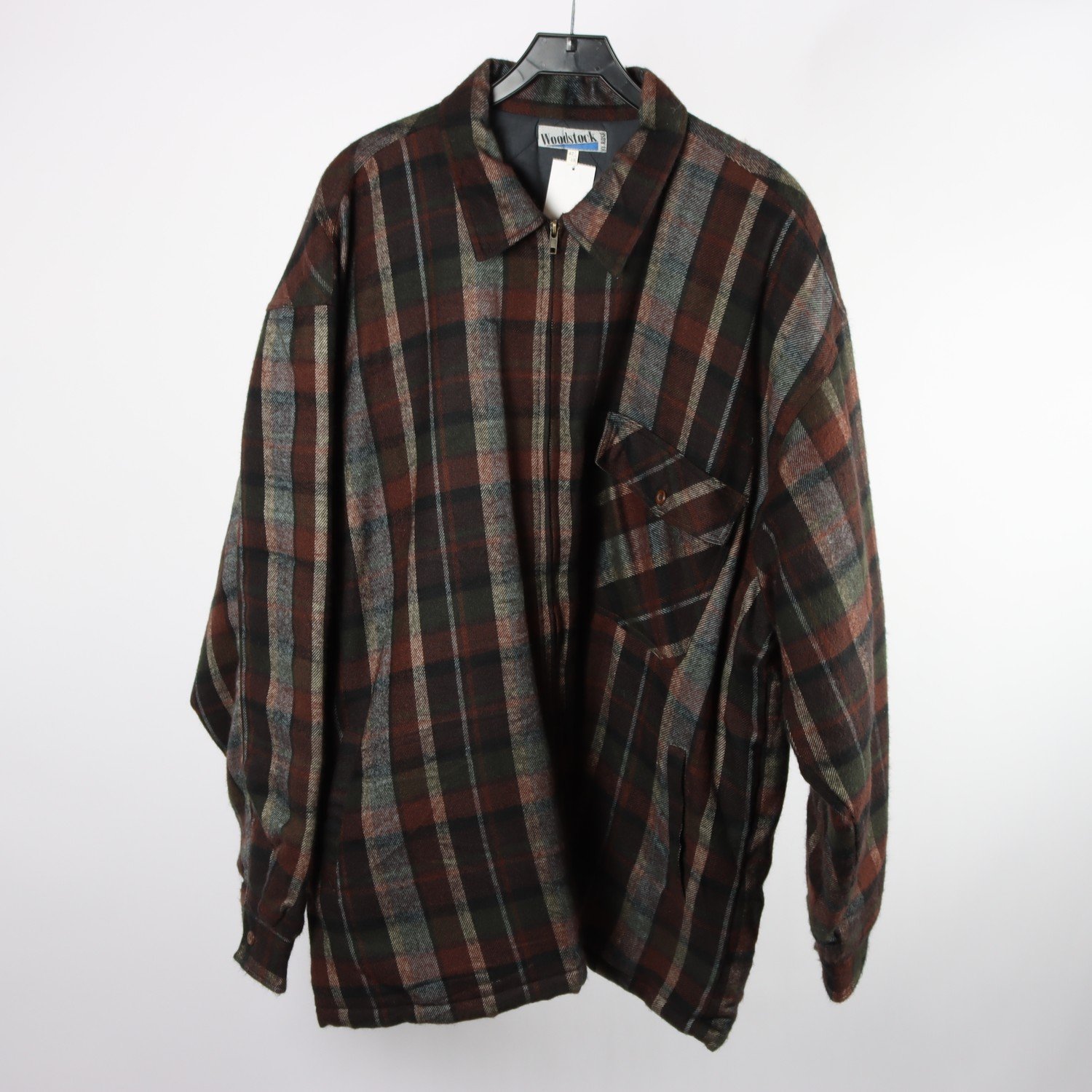 jacka, Woodstock by Rose, rutig, stl. 47/48 (XXL)