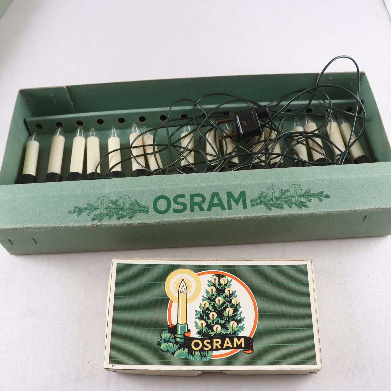 Julgransbelysning, Osram, 1900-talets mitt