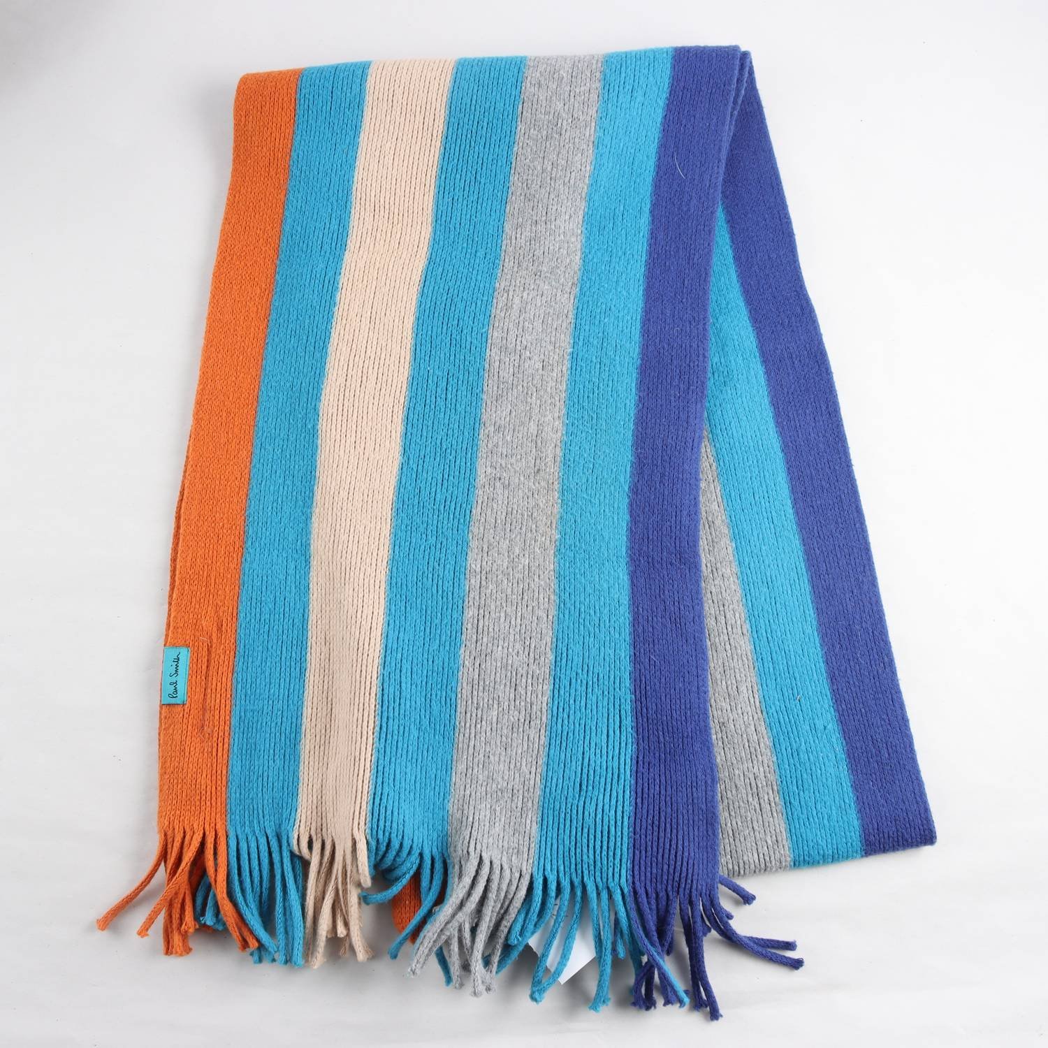 Stickad halsduk, Paul Smith, randig