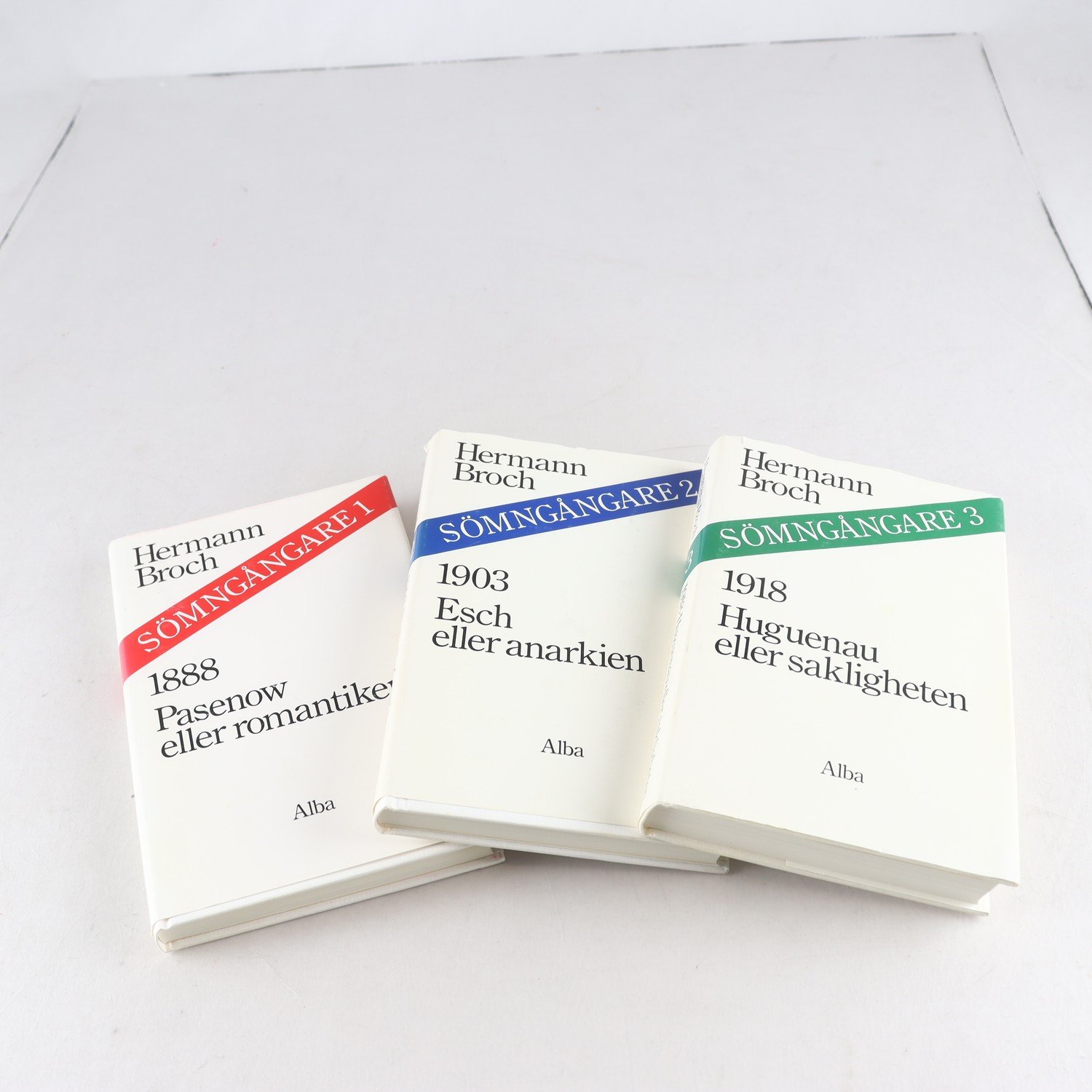 Hermann Broch, Sömngångaren, Vol 1-3