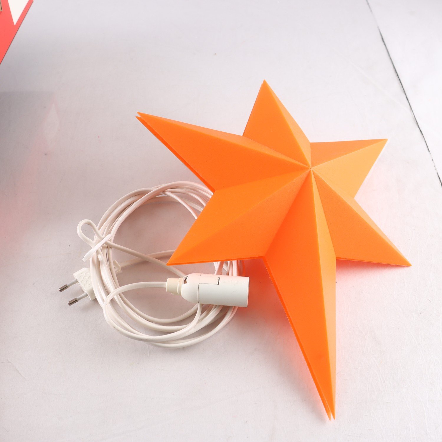 Lampa, julstjärna, stjärna i plast, Konstsmide
