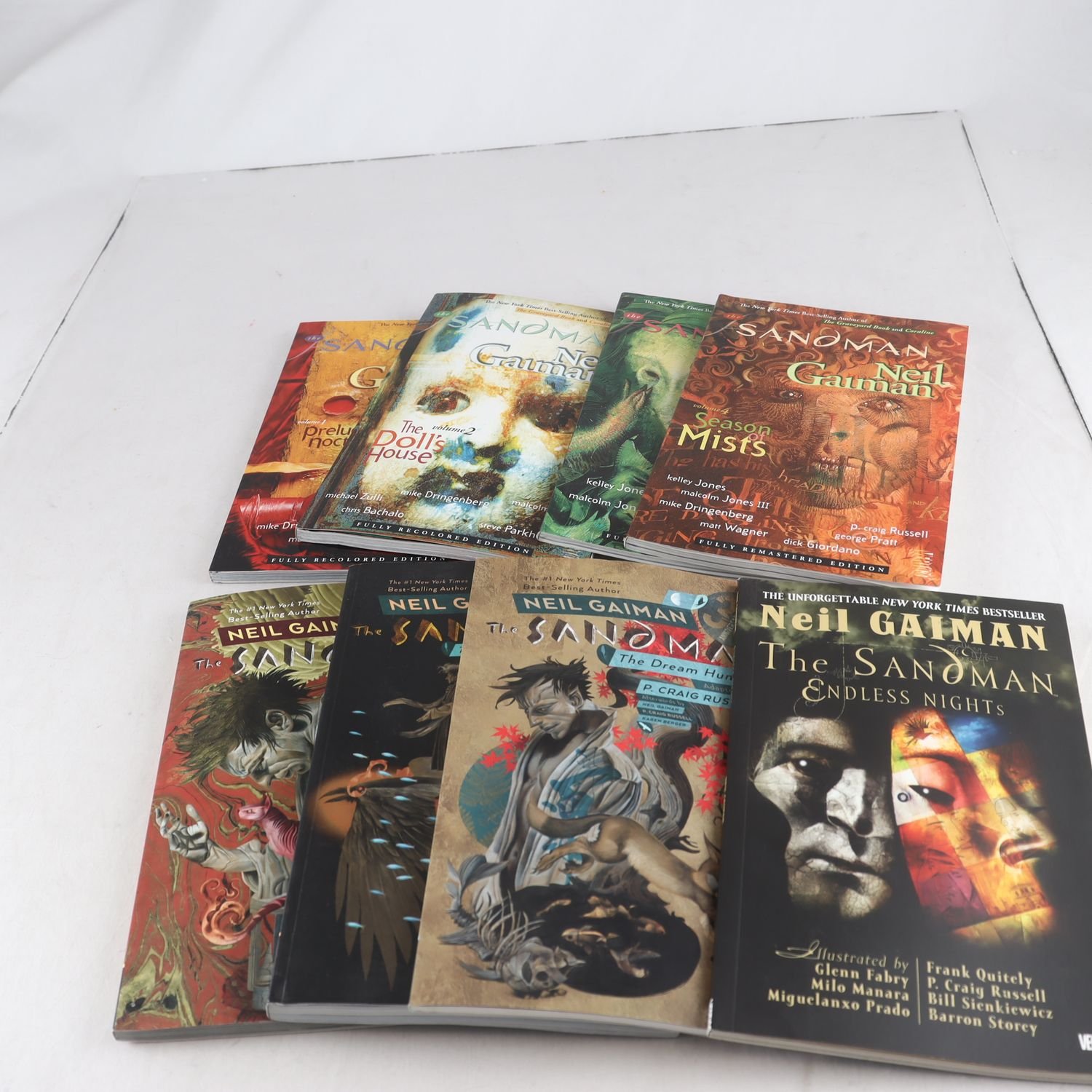 Neil Gaiman m fl, The Sandman, paket med 8 volymer