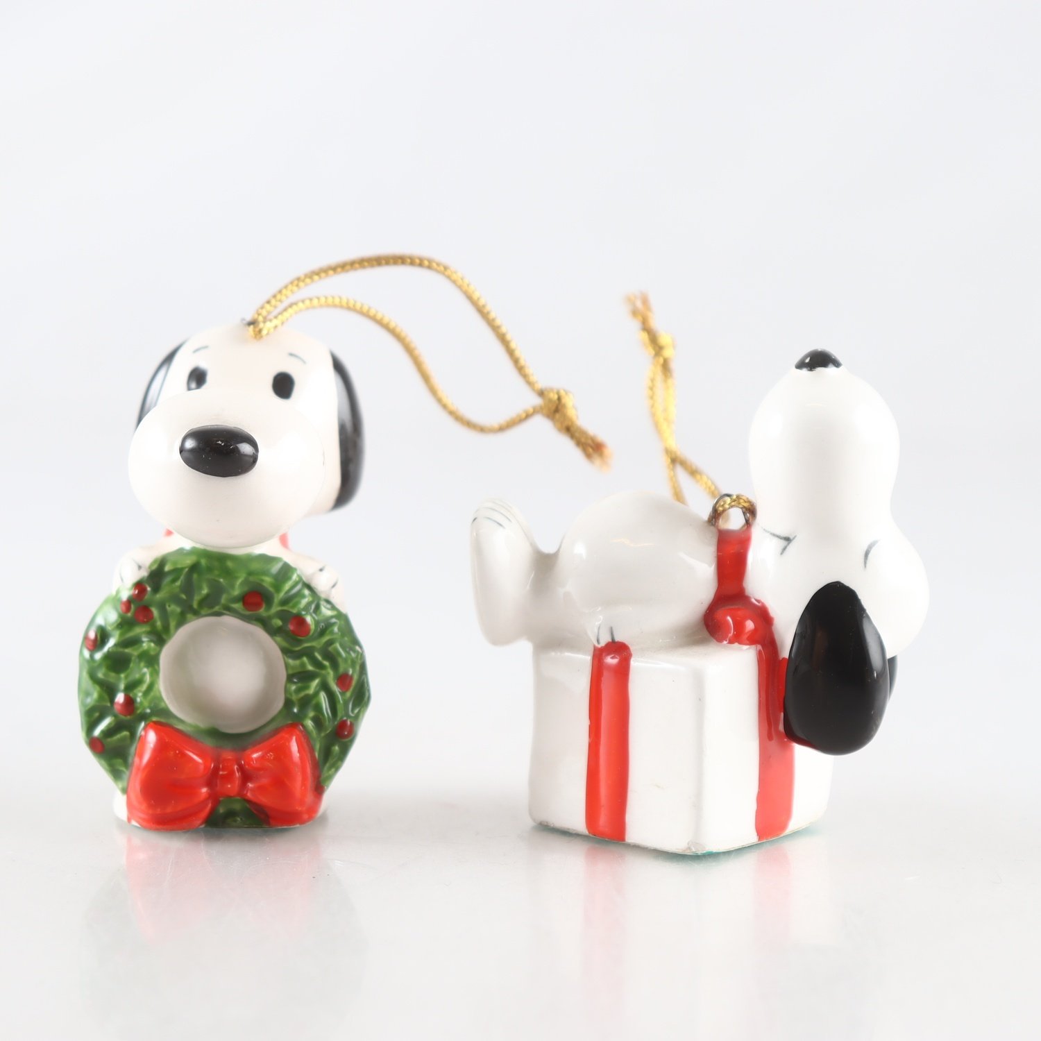 Pynt, Hängen, porslin, Snobben/Snoopy, 1966, 2 st