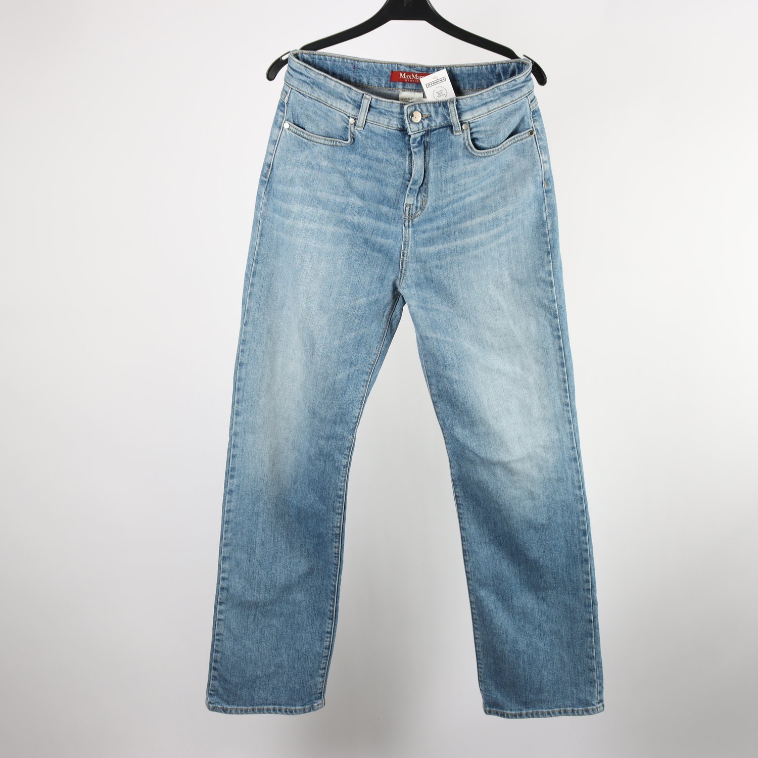 Jeans, MaxMara, ljusblå, stl. 38