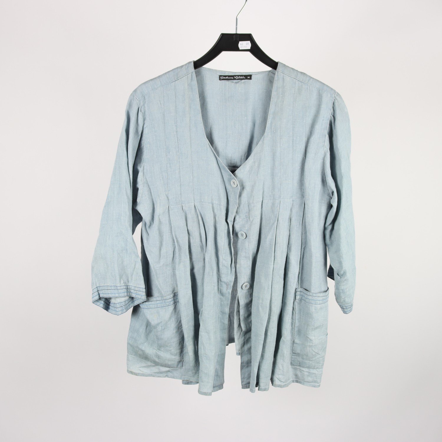 Jacka, Gudrun Sjödén, 100% lin, stl. M