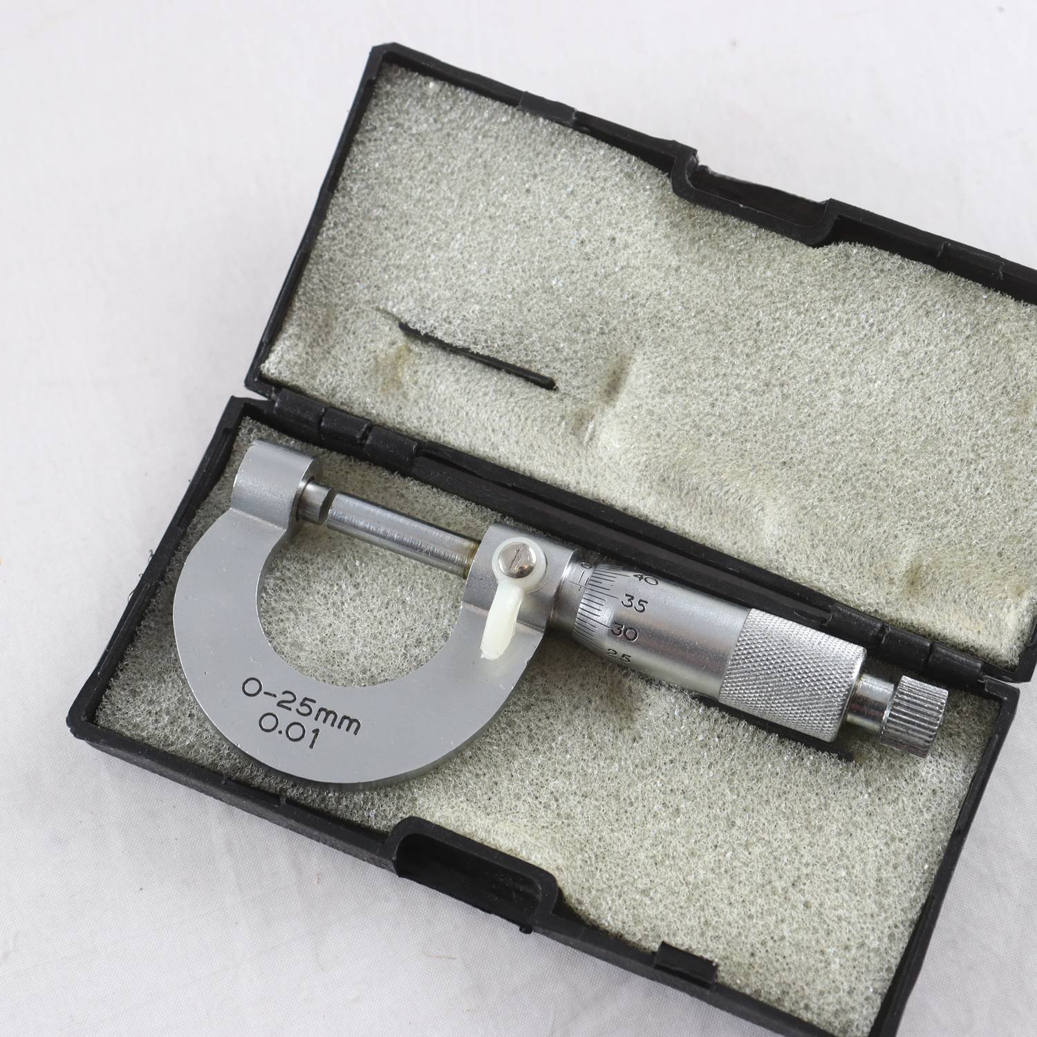 Mikrometer, 0-25 mm 0.01