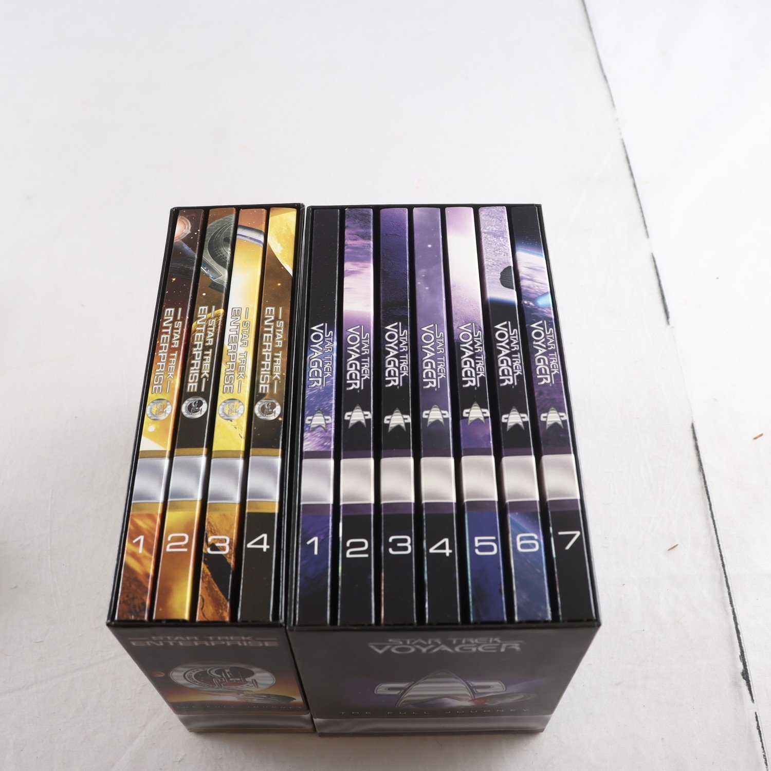 DVD-boxar, star trek voyager, star trek enterprice