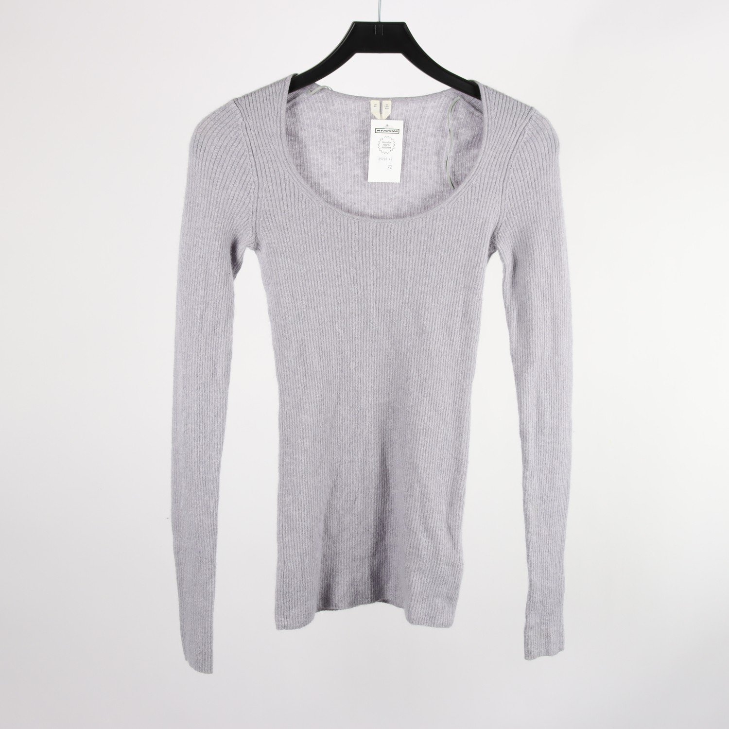 Stickad tröja, Arket, lila, 32% alpacka, stl. XS
