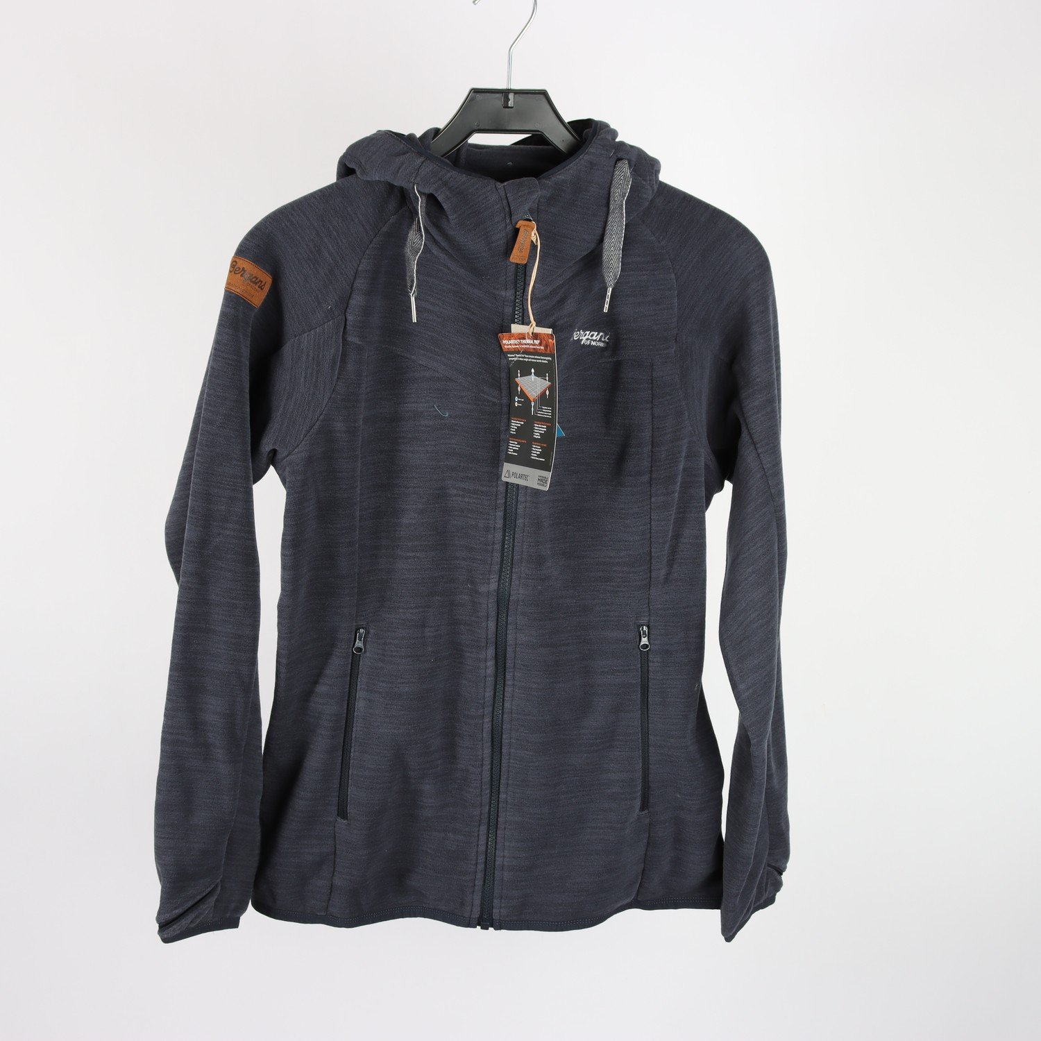 Fleecetröja, Bergans, Polartec, grå, stl. M