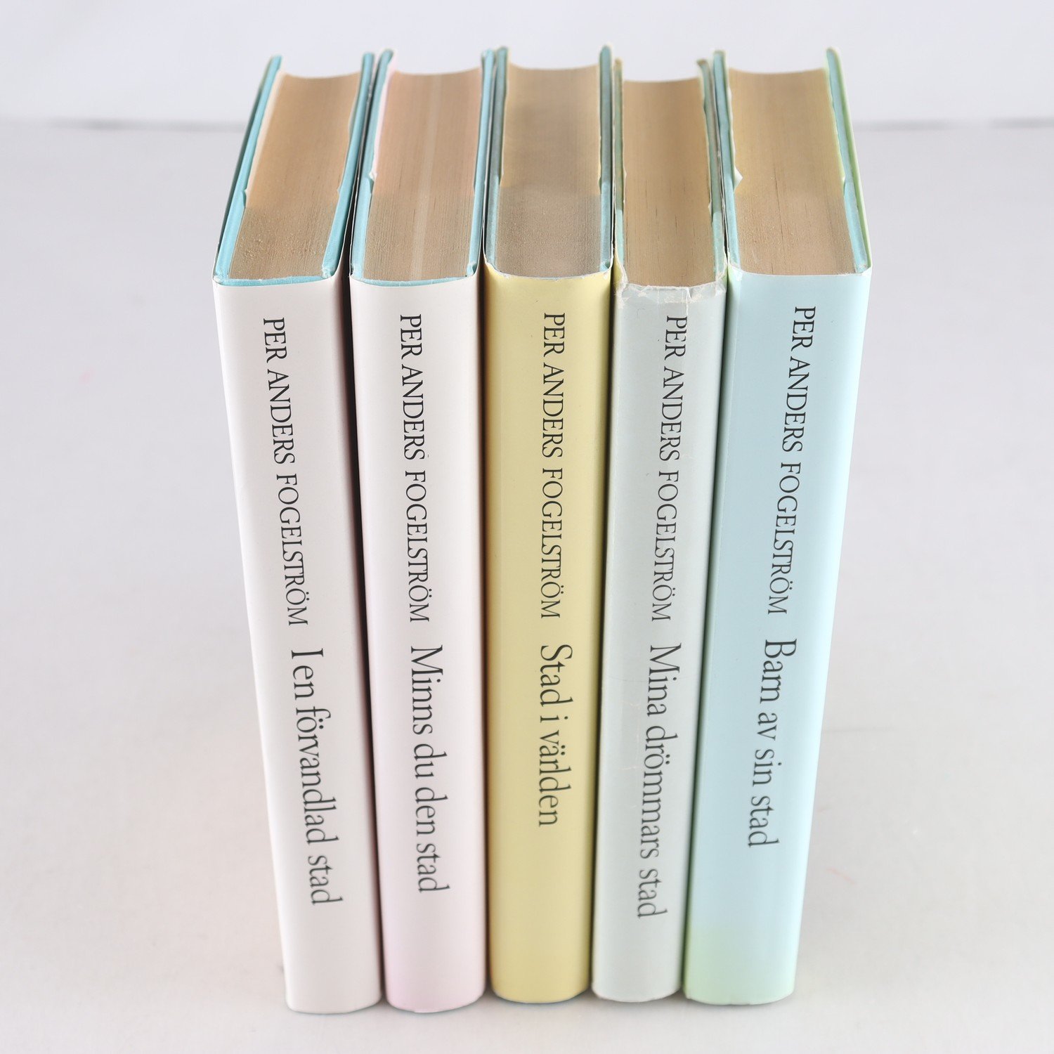 Per Anders Fogelström, Stadserien, Vol. 1-7
