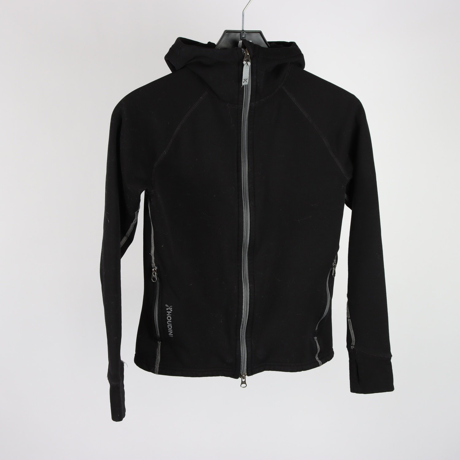 Hoodie, Houdini, svart, stl. S