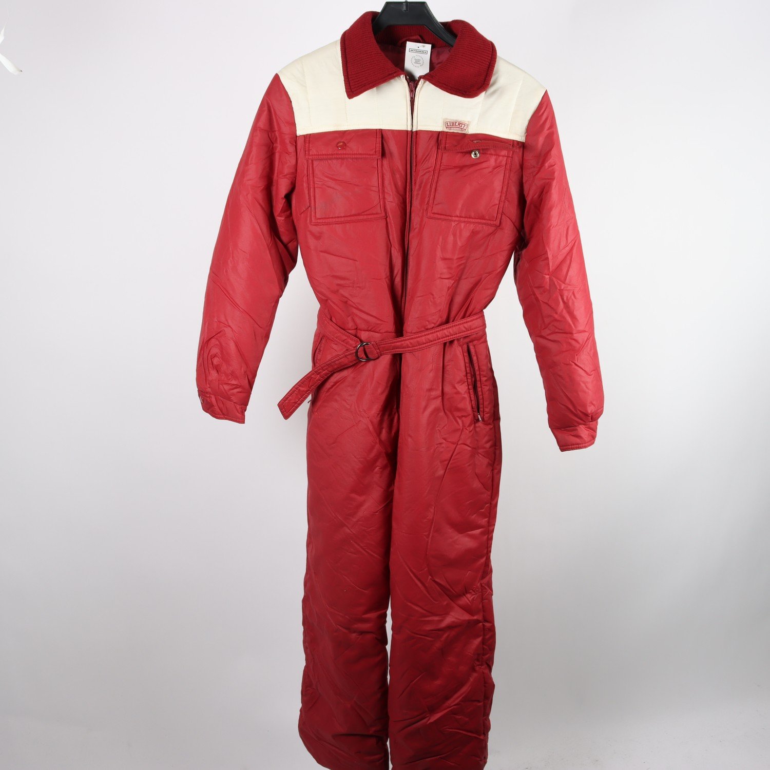 Overall, Liberty, vintage, röd, stl. 42