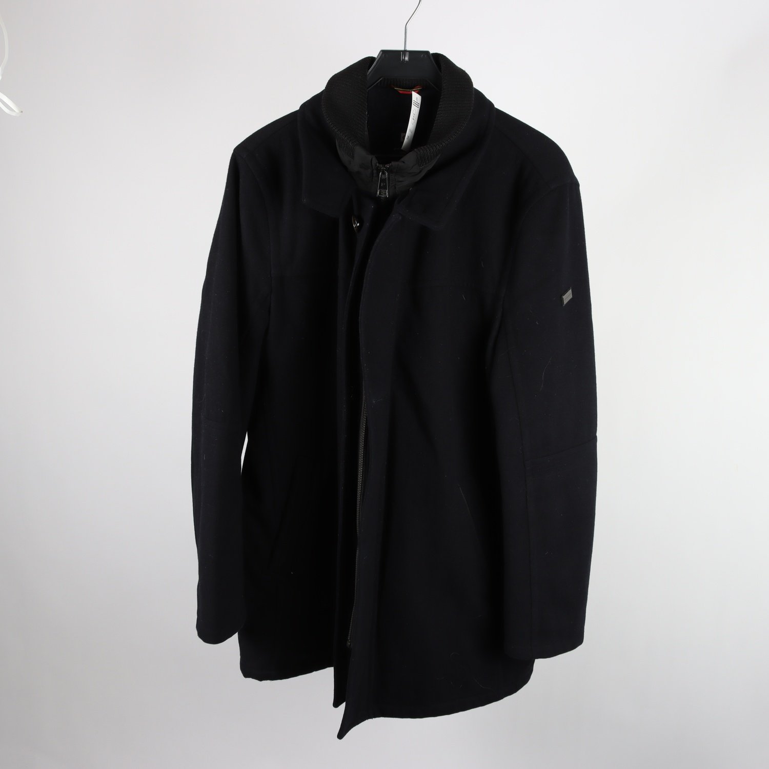 Rock, Pierre Cardin, blå, 60% ull, stl. 56