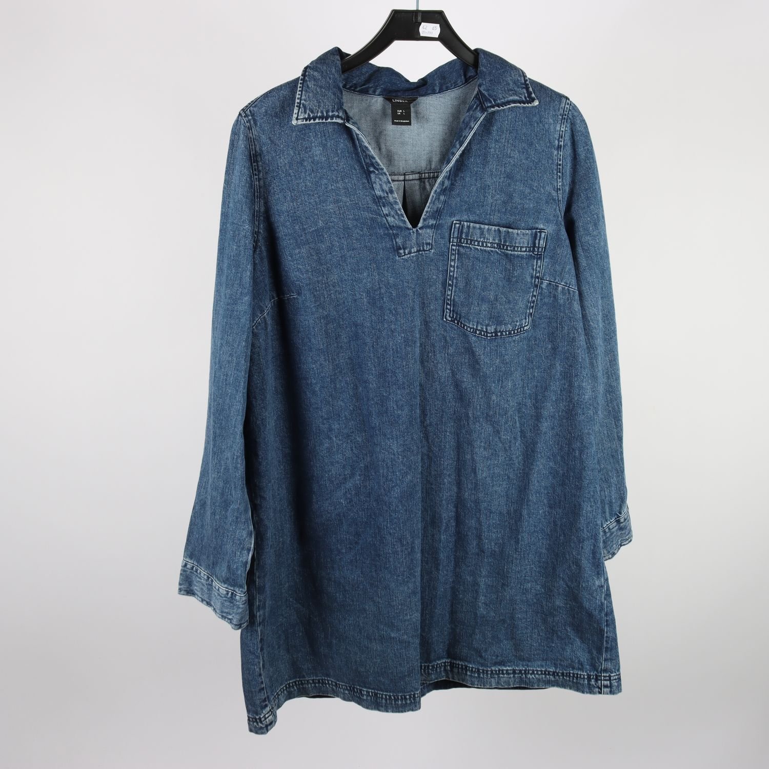 Jeansskjorta, Lindex, stl. L
