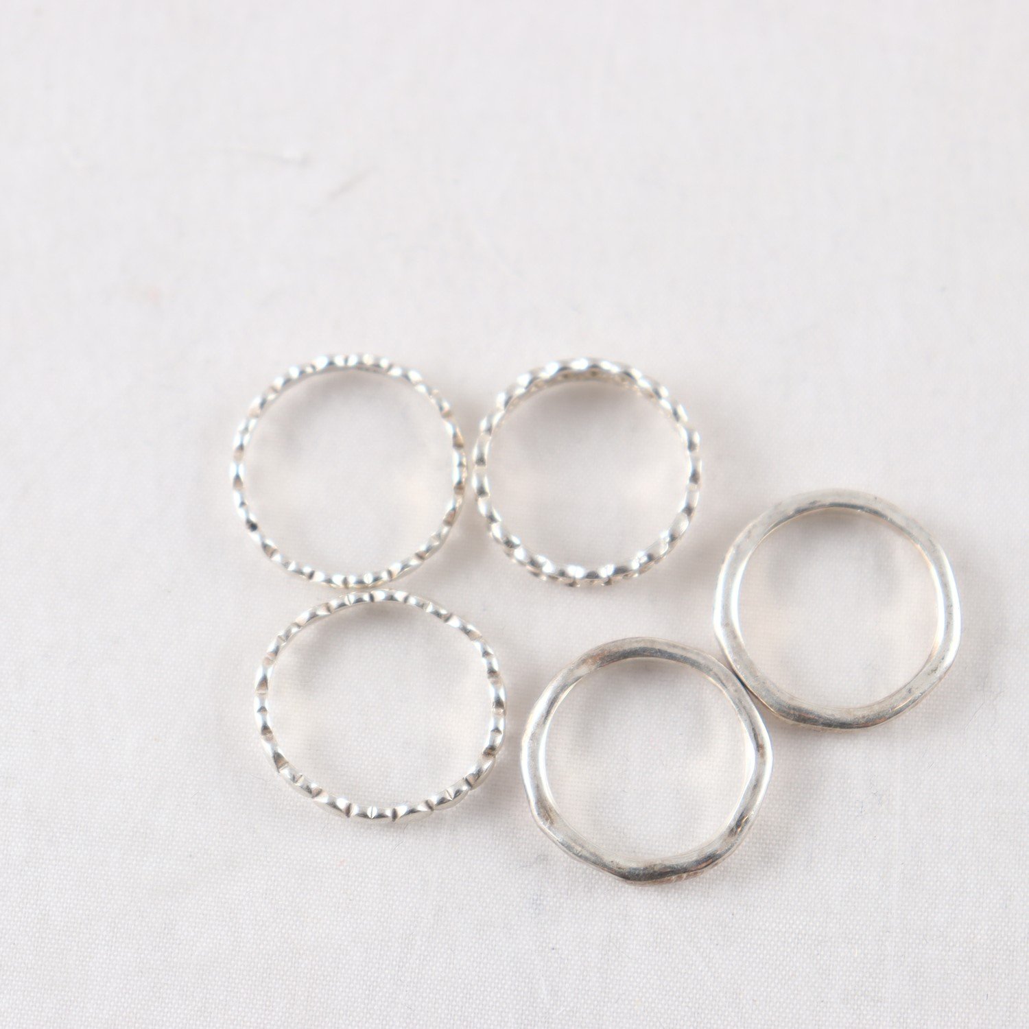 Ringar, Silver, vikt: 8,6 g