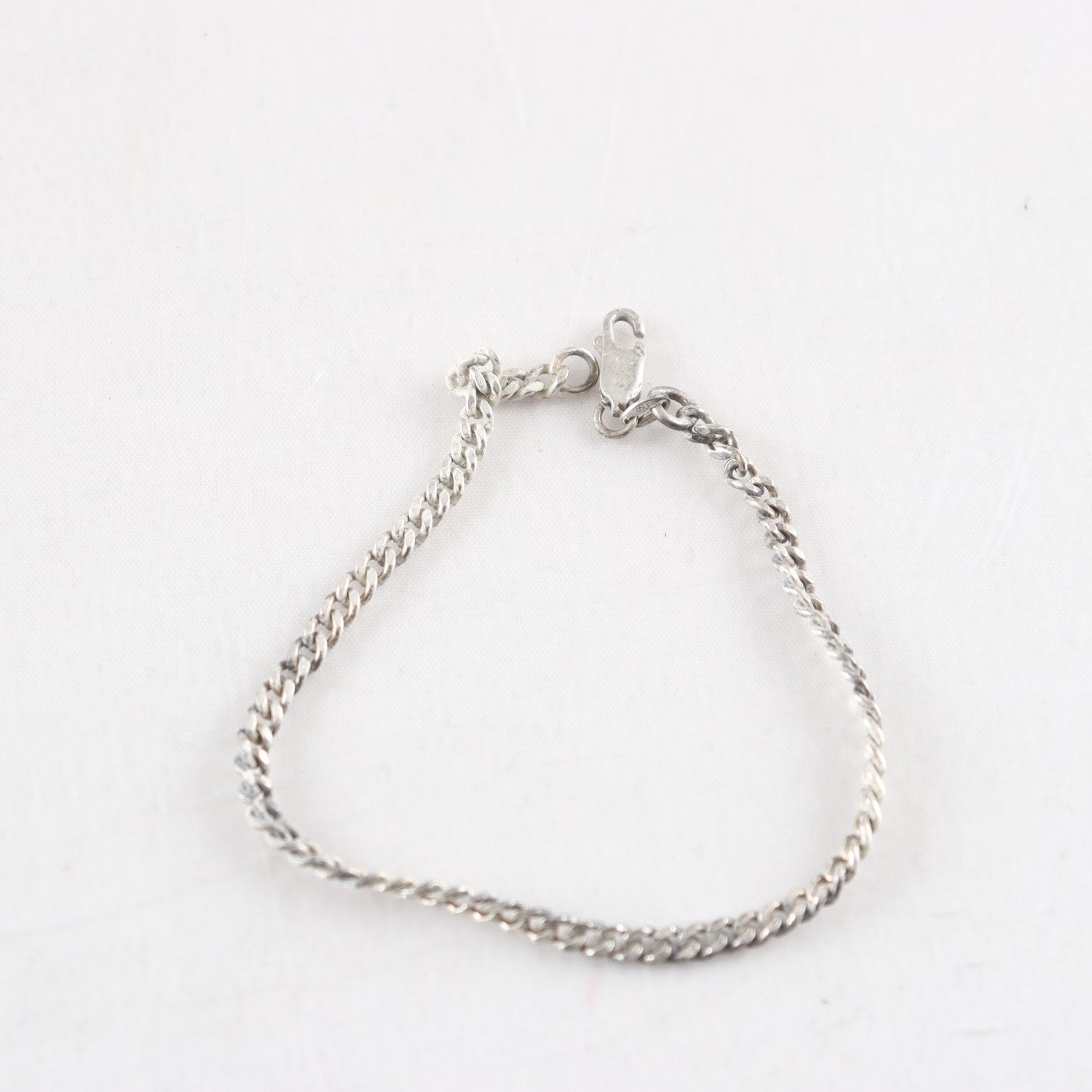 Armband, Silver, Pansarlänk, Vikt: 6,4 g