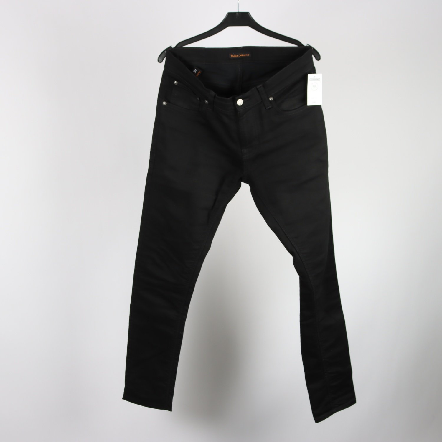 Jeans, Nudie, Tight Terry, svart, stl. W31 L32