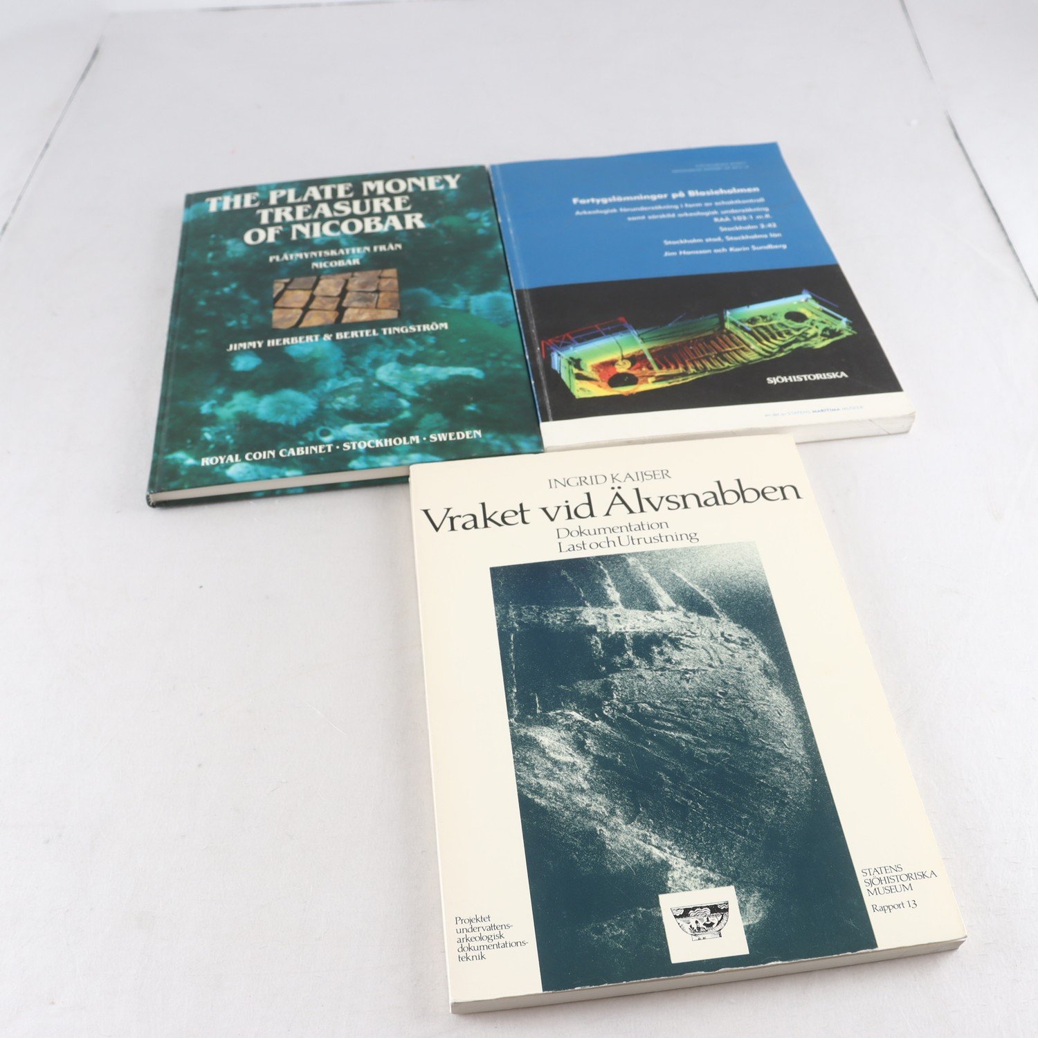 Vrak och fartygslämningar, bokpaket med 3 volymer