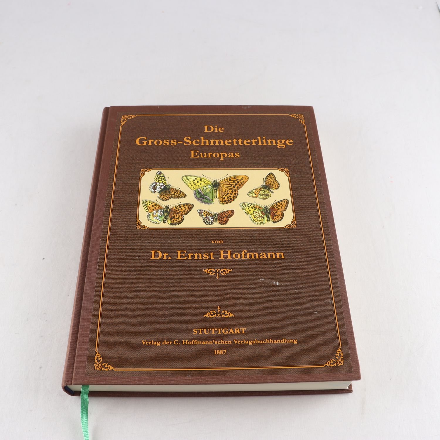 Die Gross-Schmetterlinge Europas, von Dr. Ernst Hofmann