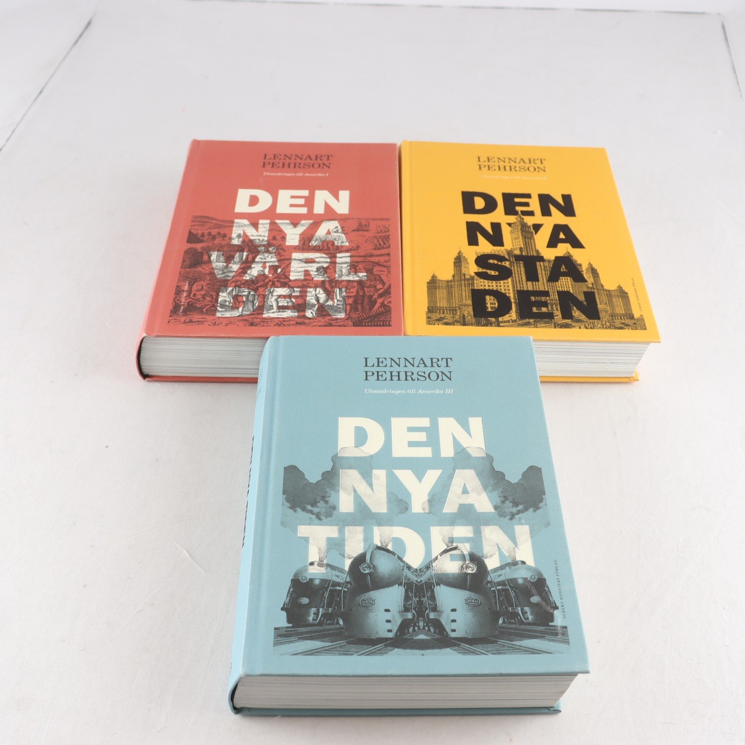 Lennart Pehrsson, Utvandringen till Amerika, Vol. I-III