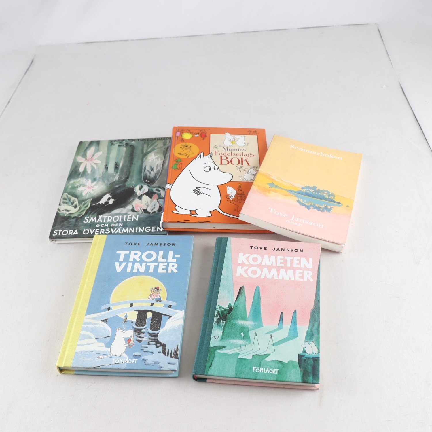 Tove Jansson, bokpaket med 5 volymer