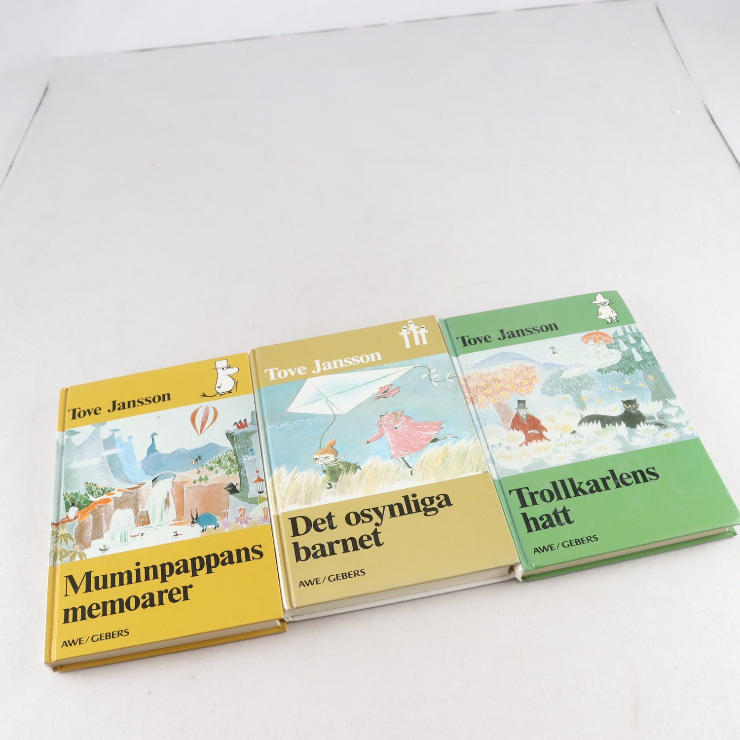 Tove Jansson, bokpaket med 3 volymer