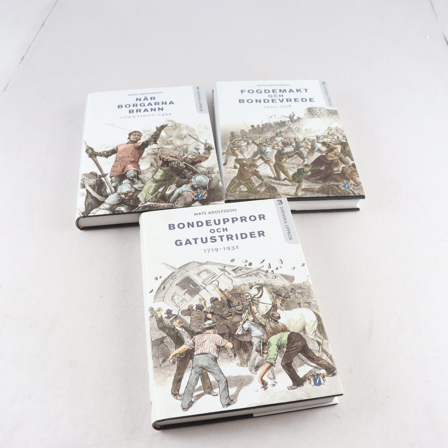 Mats Adolfsson, Svenska uppror, Vol. 1-3