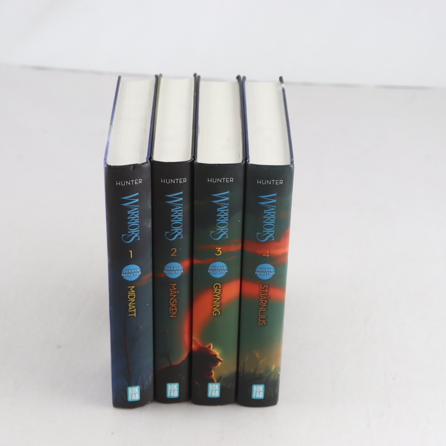 Erin Hunter, Warriors: Den nya profetian, Vol. 1-4