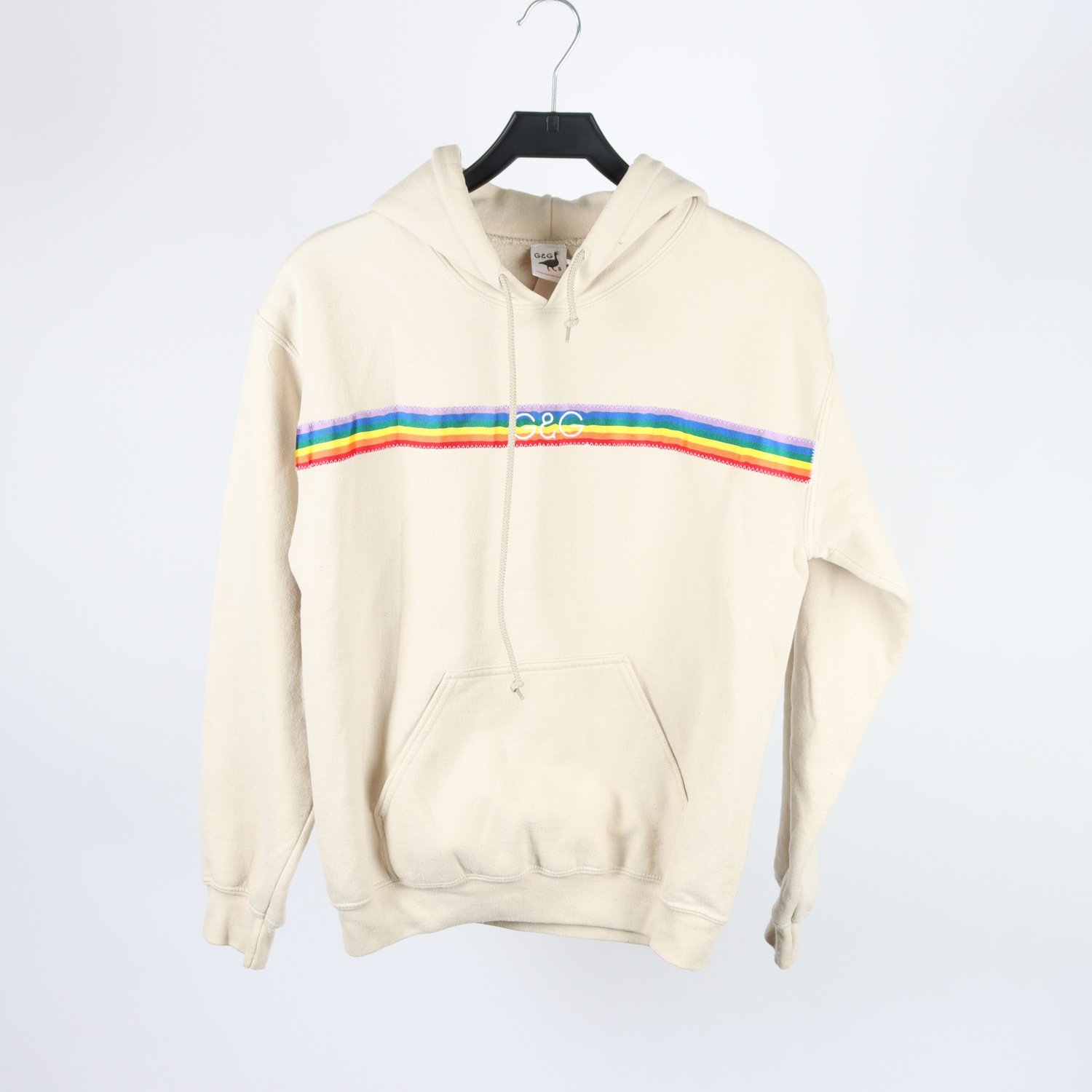 Hoodie, G & G, beige, stl. S