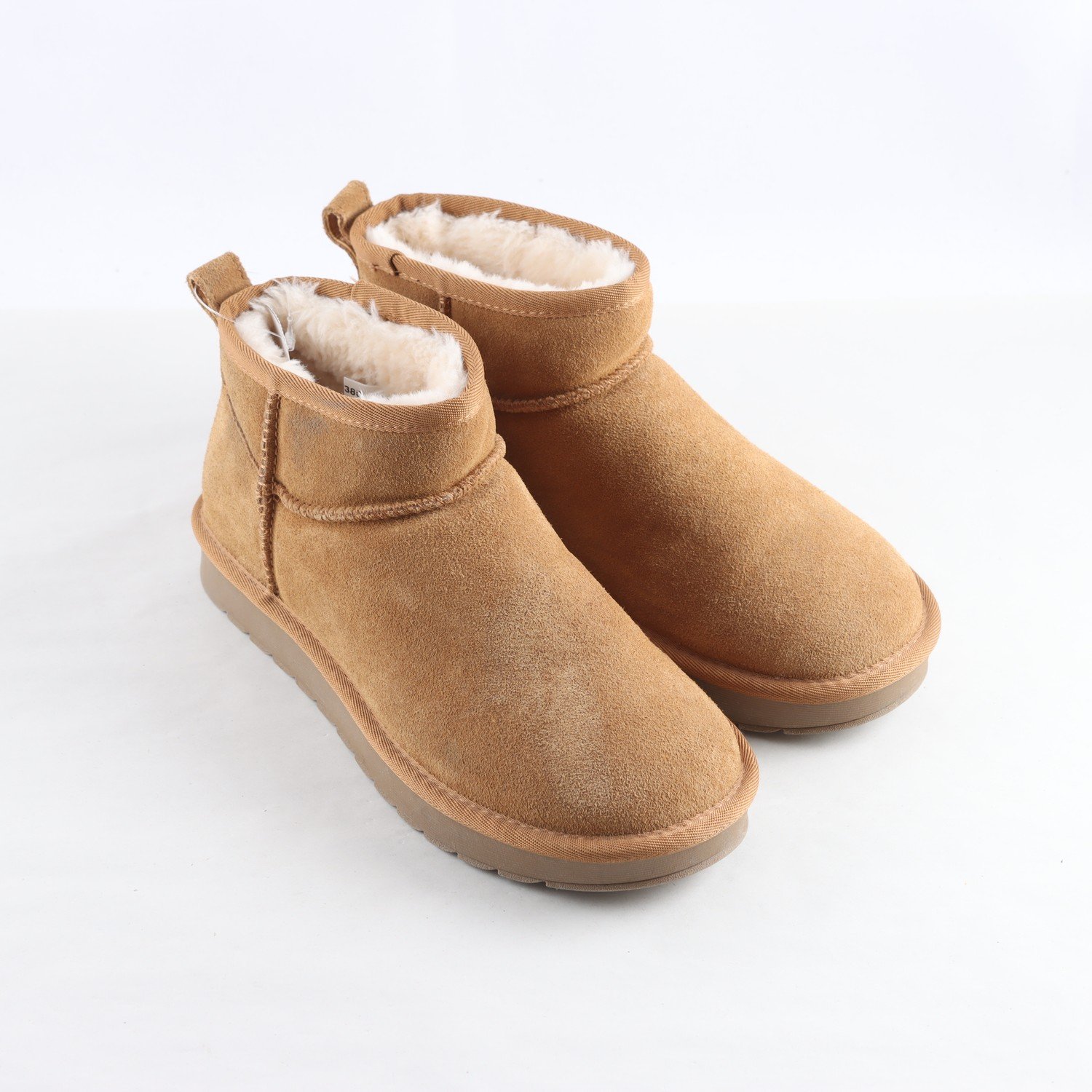 Boots, Webo, brun, skinn, stl. 40