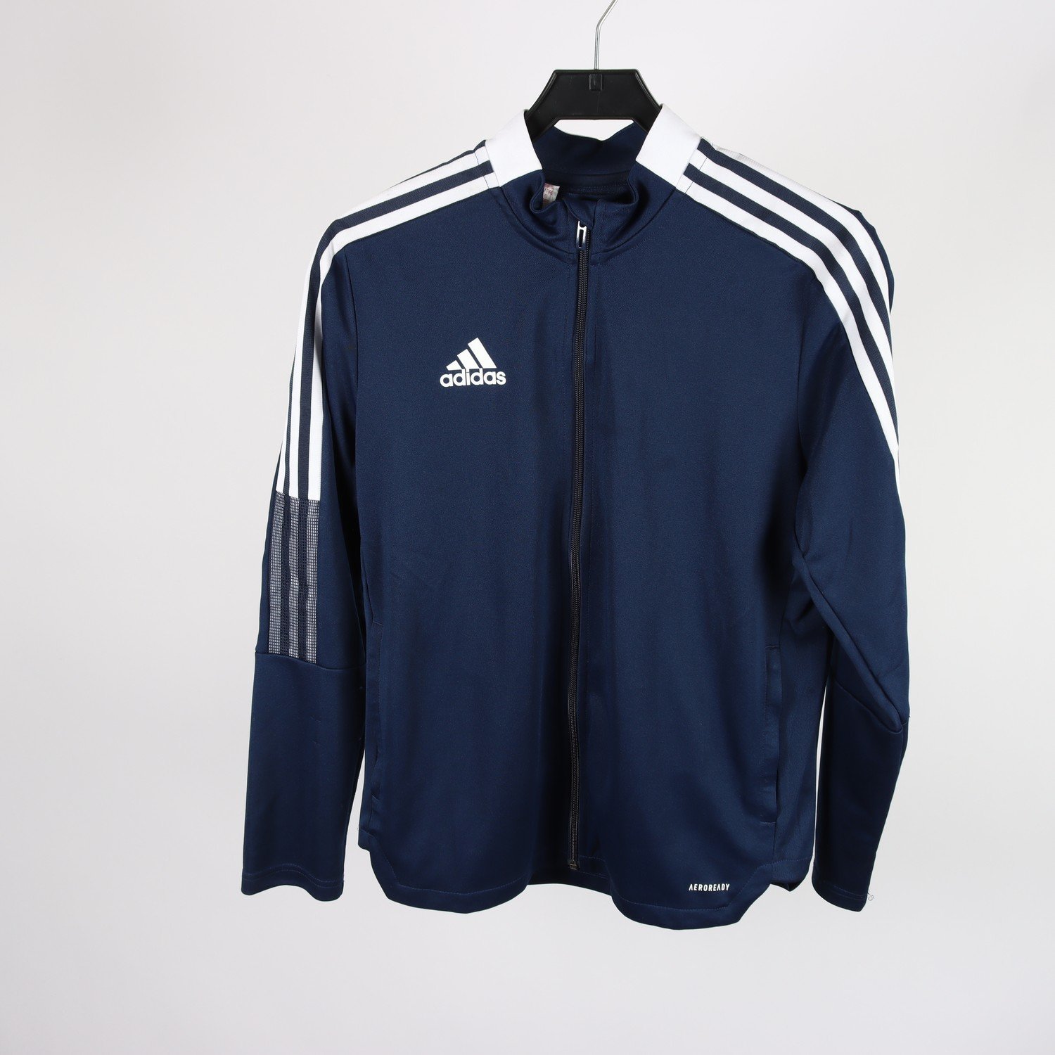 Träningsjacka, Adidas, blå, stl. 164