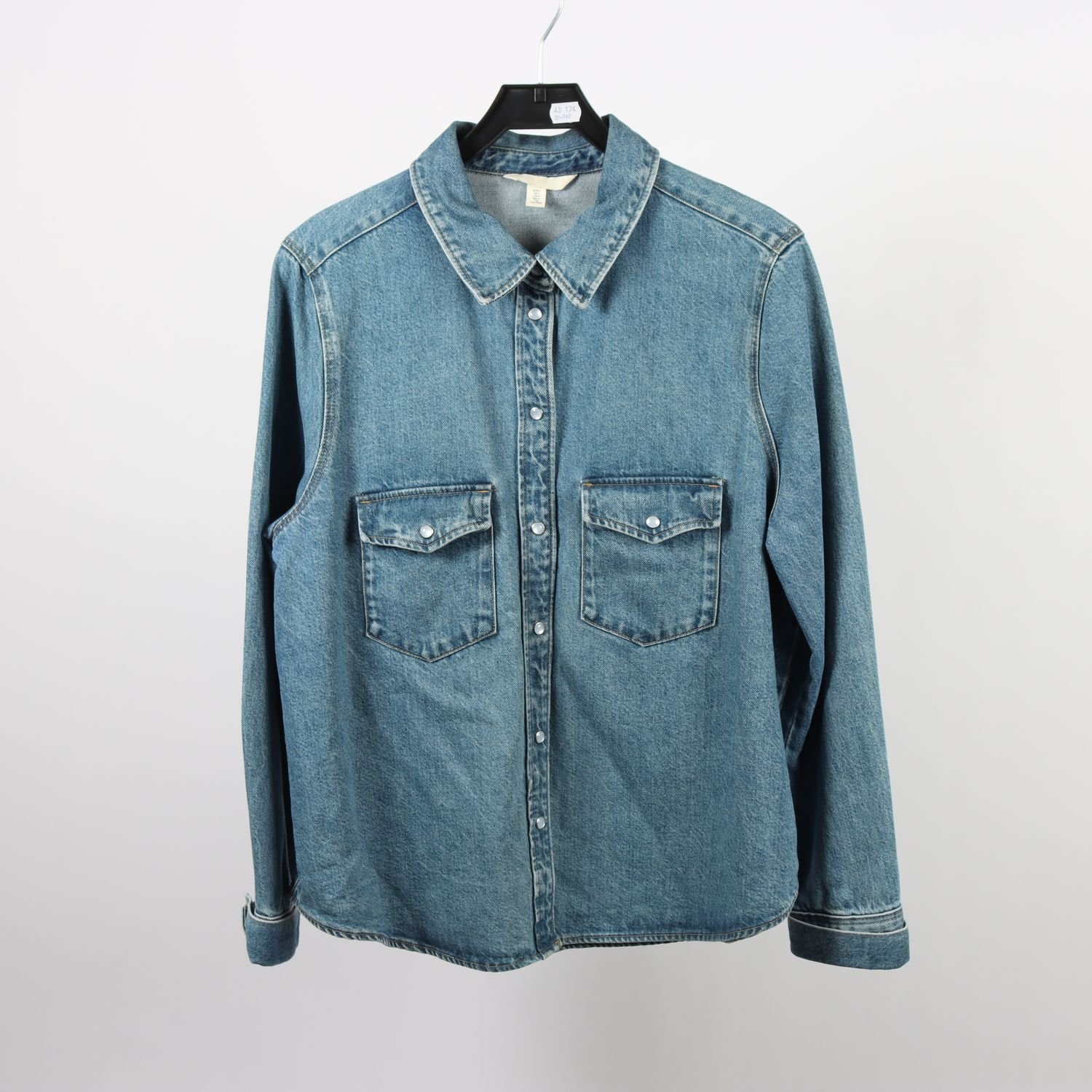 Jeansskjorta, H&M, stl. L