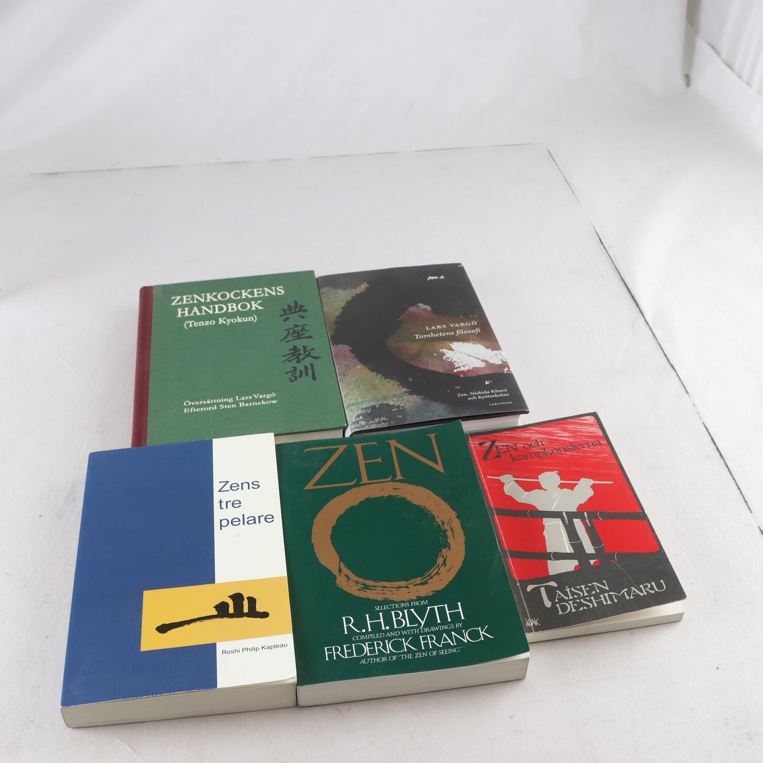 Zenbuddhism, bokpaket med 5 volymer