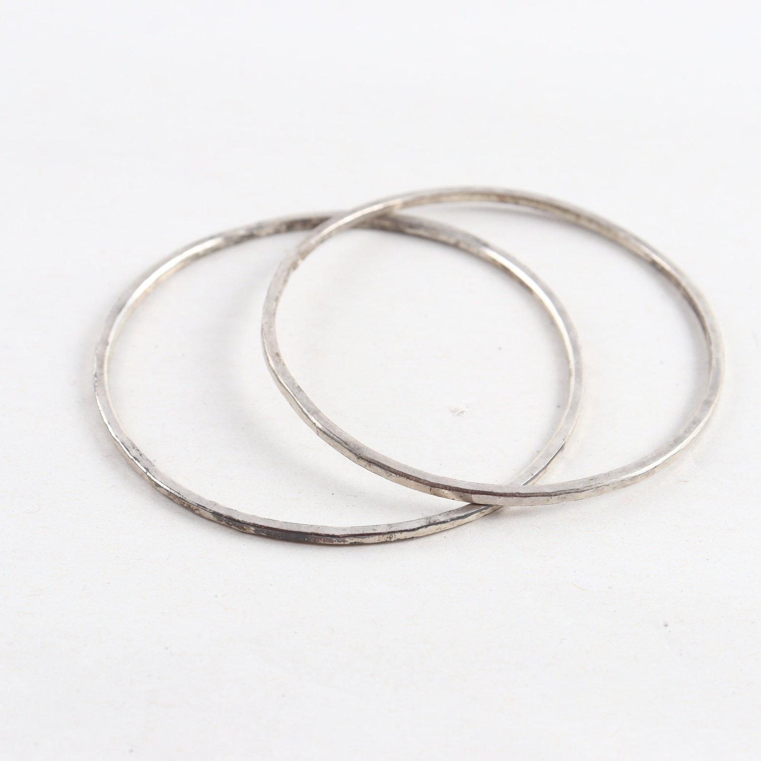 Armringar, 2st, Silver, Vikt: 15,5g