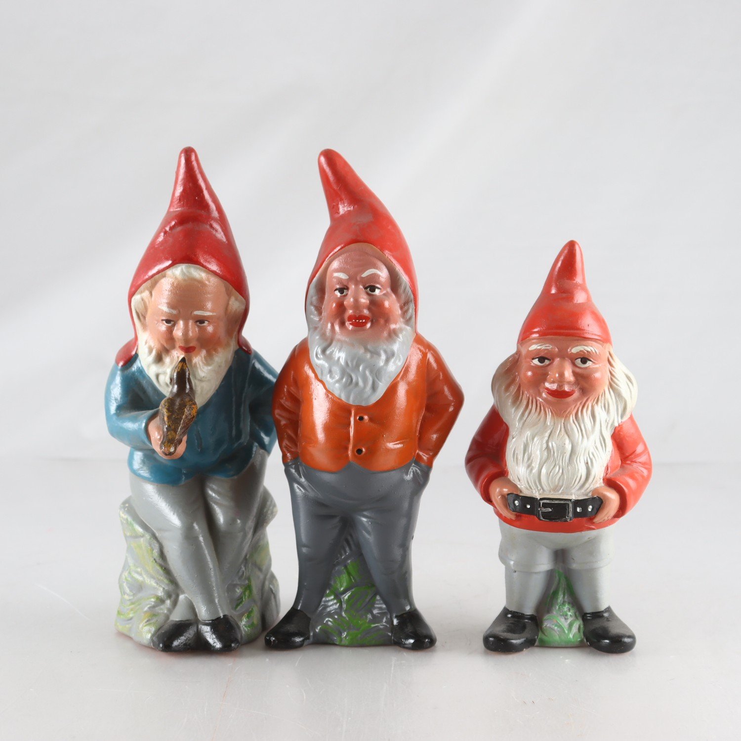 Figuriner, keramik, Heissner, Tyskland, 3 st