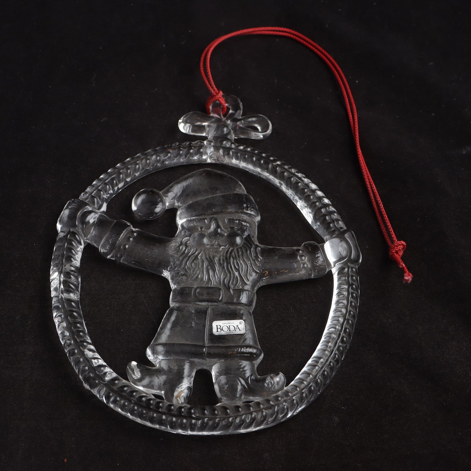 Fönsterhänge, glas, tomte, Bertil Vallien, Boda