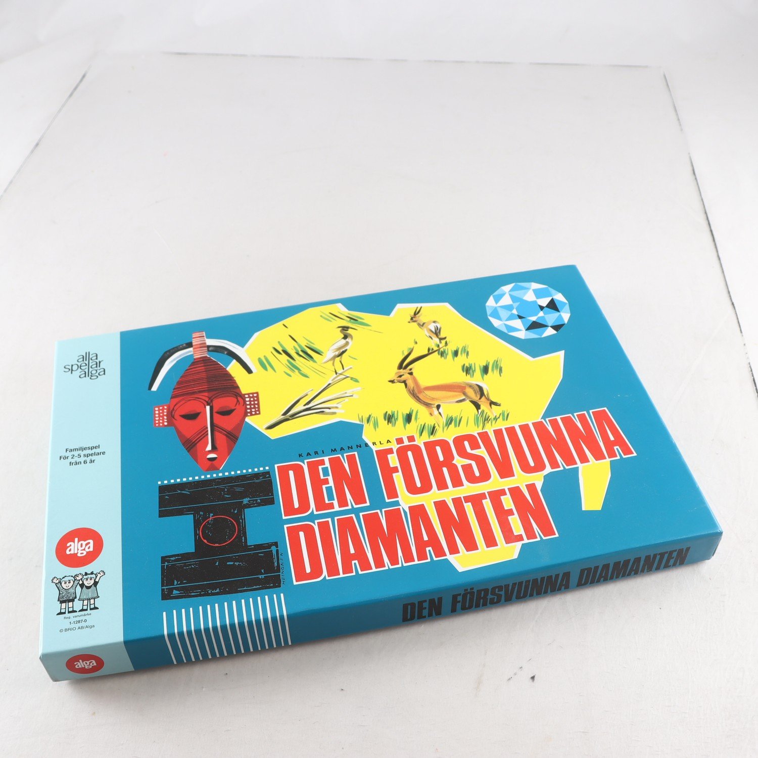 Spel, Den försvunna diamanten, alga.