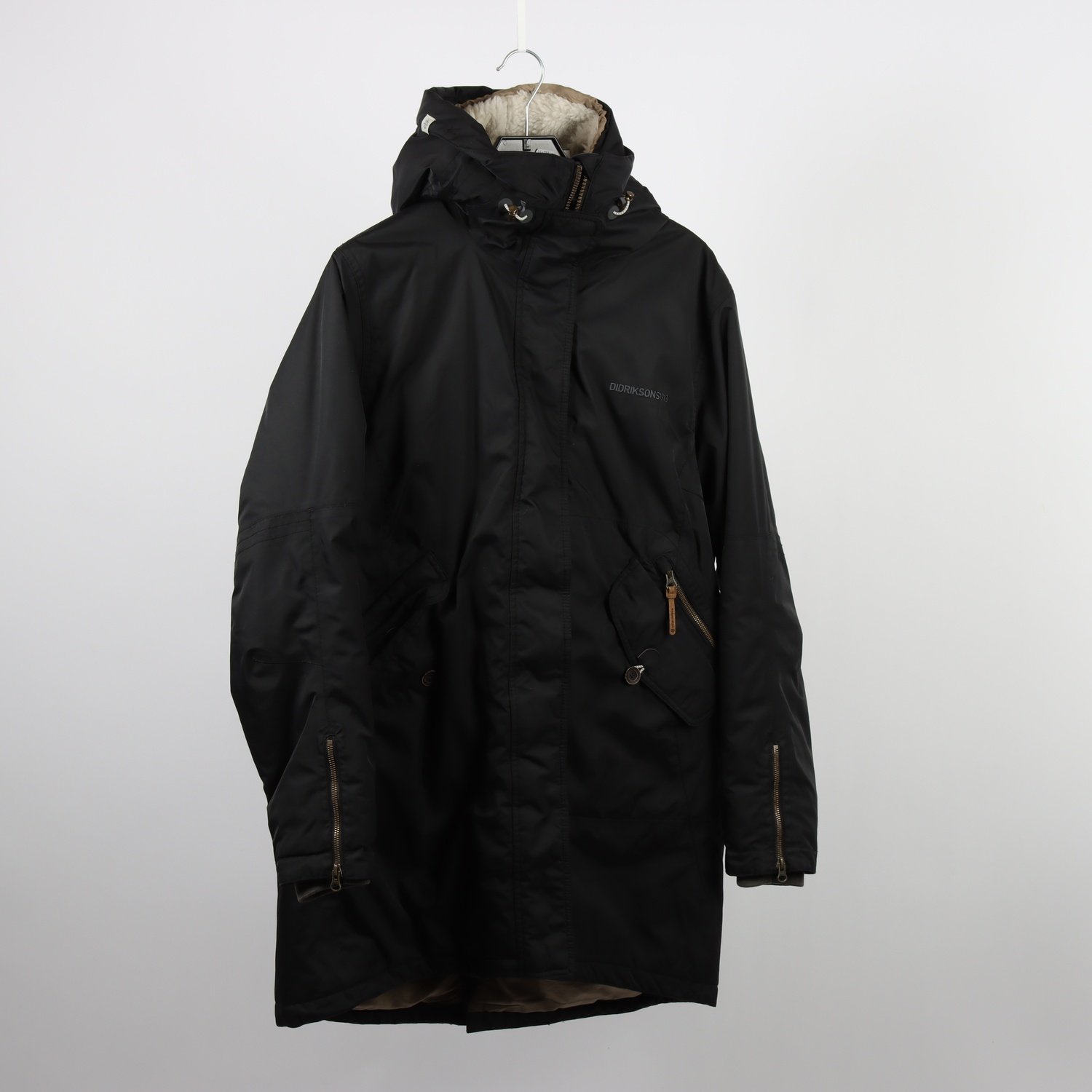 Jacka, Didriksons, svart, stl. 44
