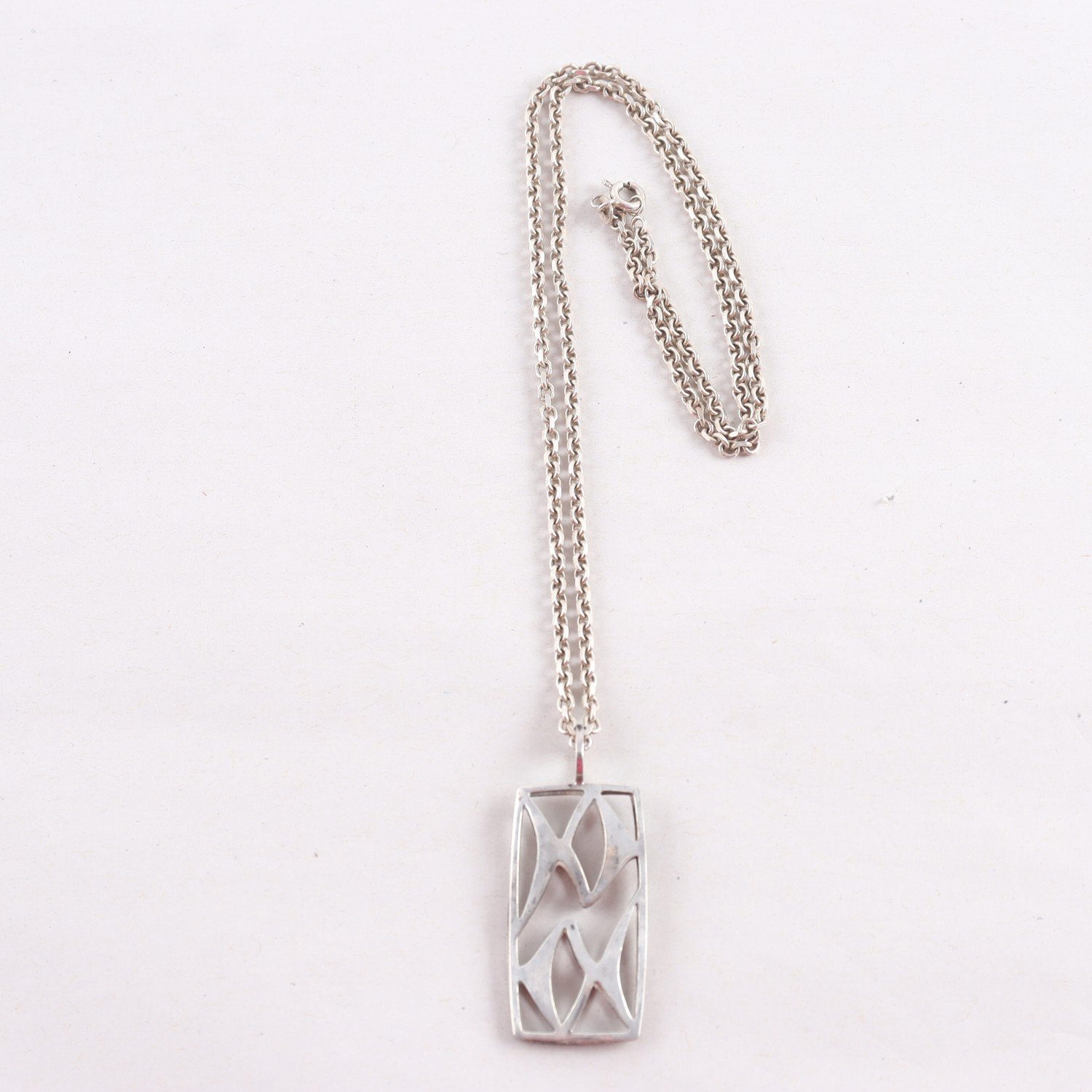 Halsband & Hänge, Silver, Vikt: 14,8g