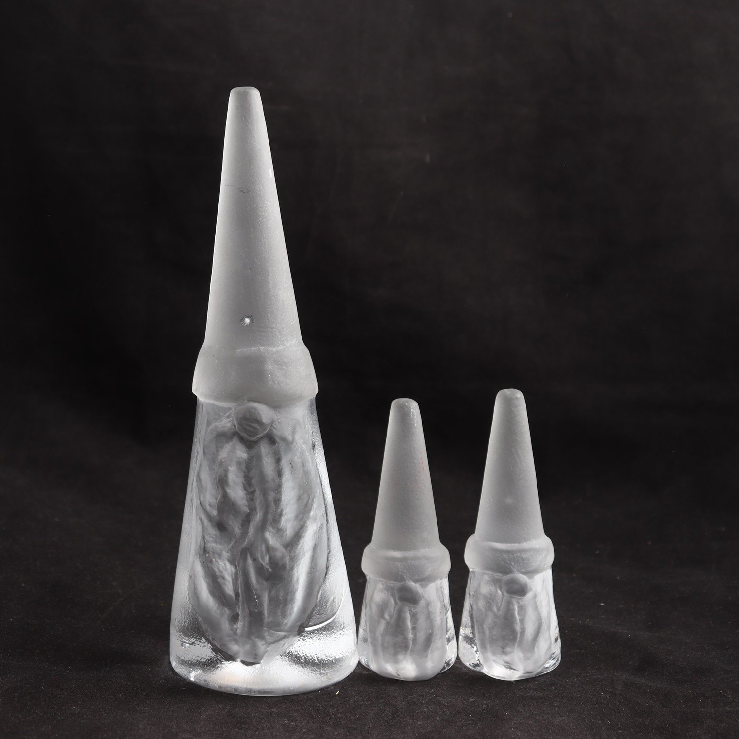 Tomtar, Glas, Johansfors, 3 st