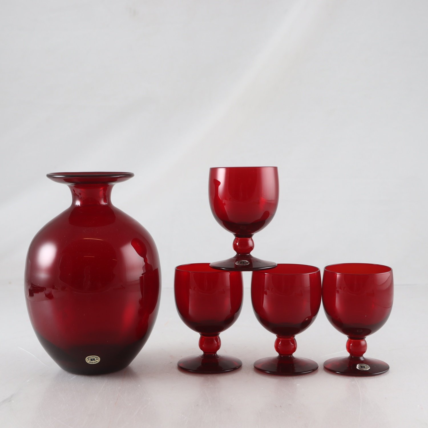 Glas och vas, Reijmyre. Samfraktas ej.