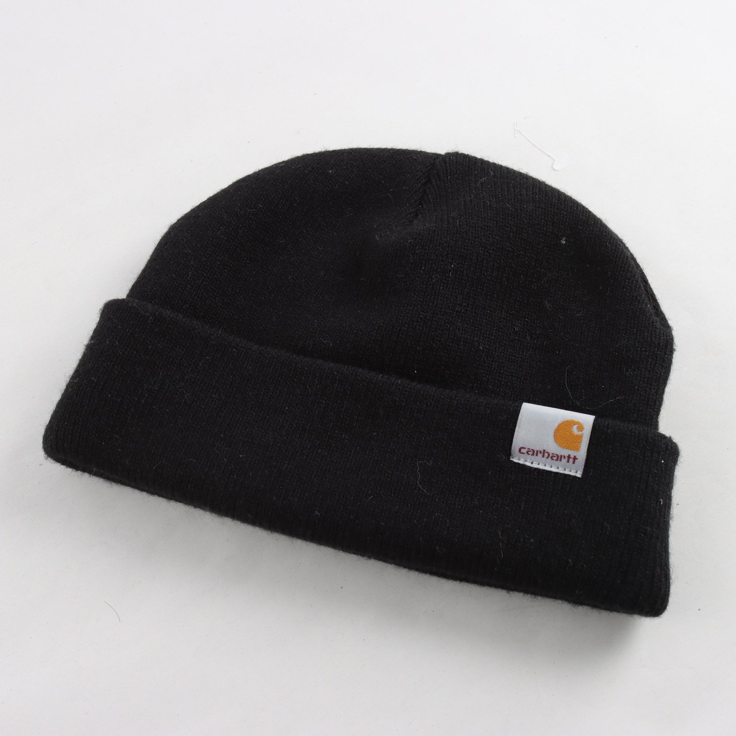 Stickad mössa, Carhartt, svart, stl. one size