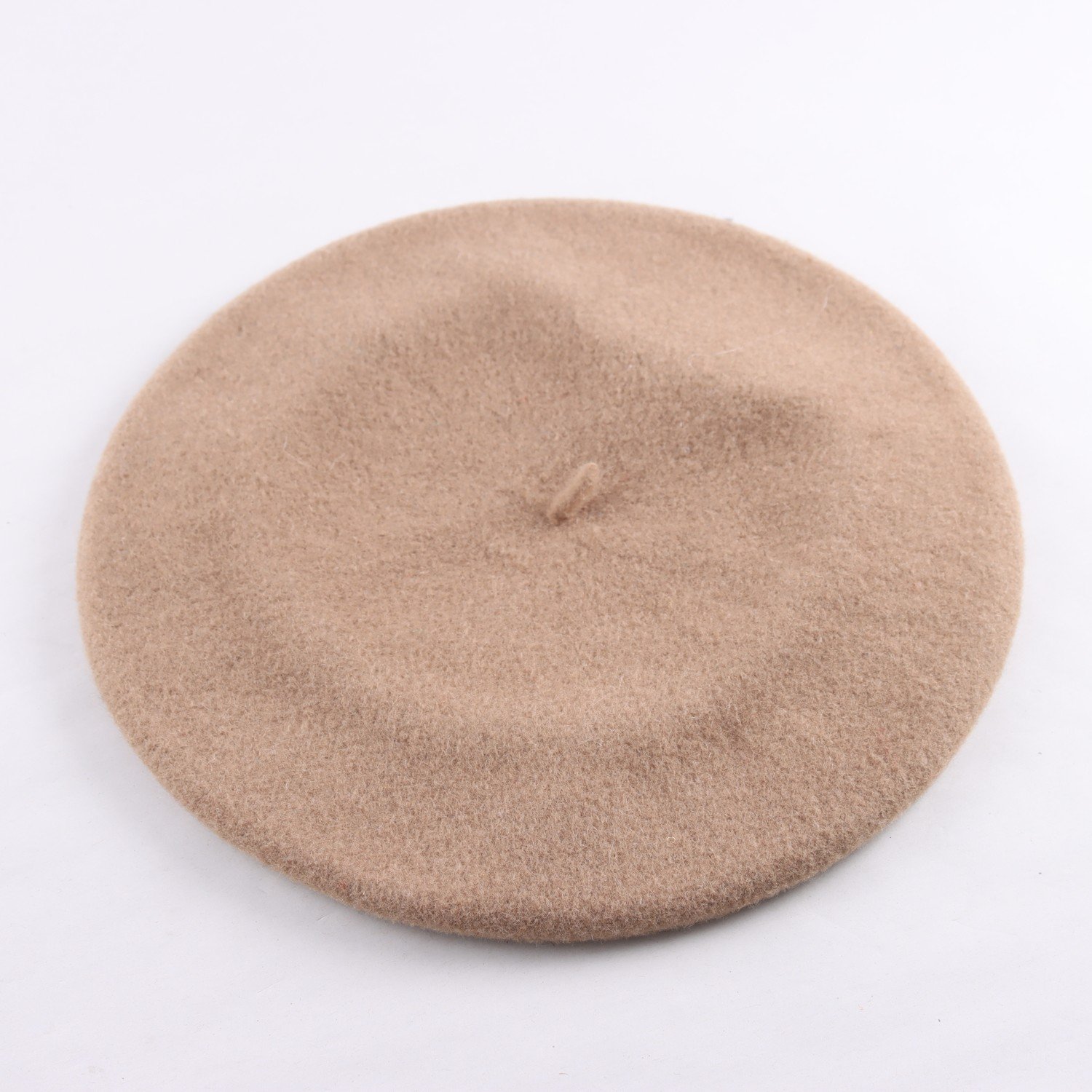 Basker, Kangol, beige, 100% ull