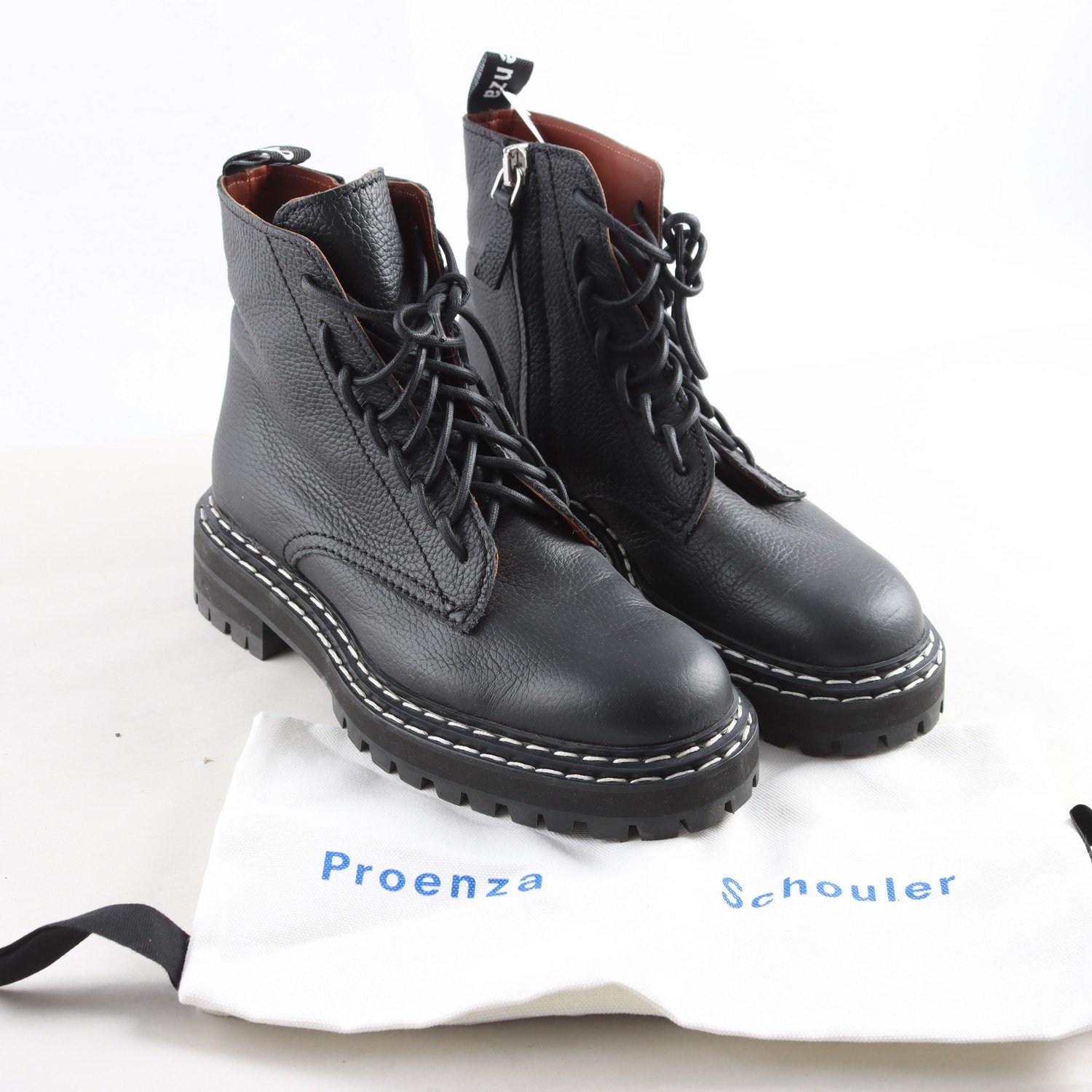 Kängor, Proenza Schouler, svart, skinn, stl. 39