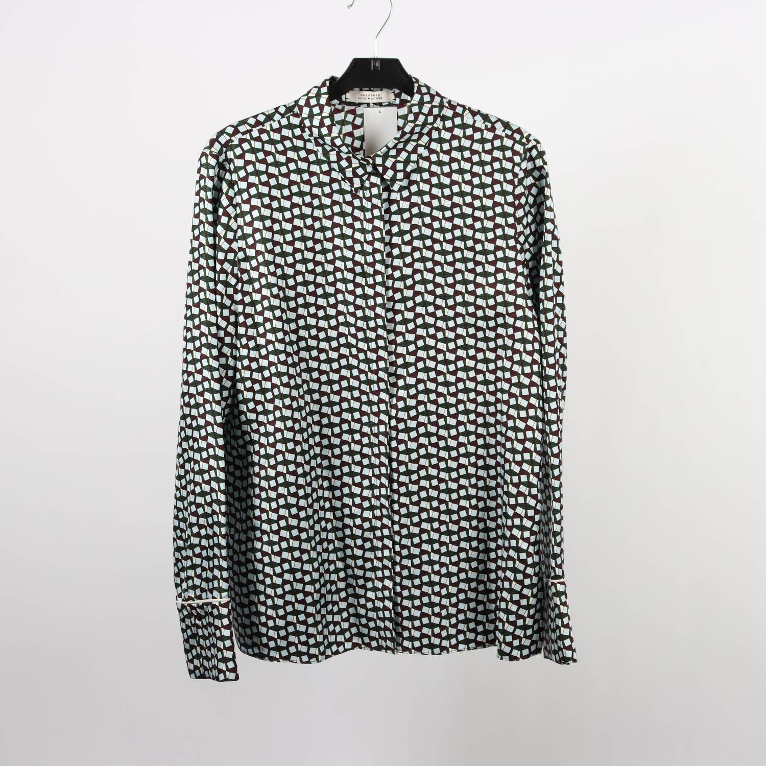 Satinblus, Dorothee Schumacher, mönstrad, stl. 3 (L)